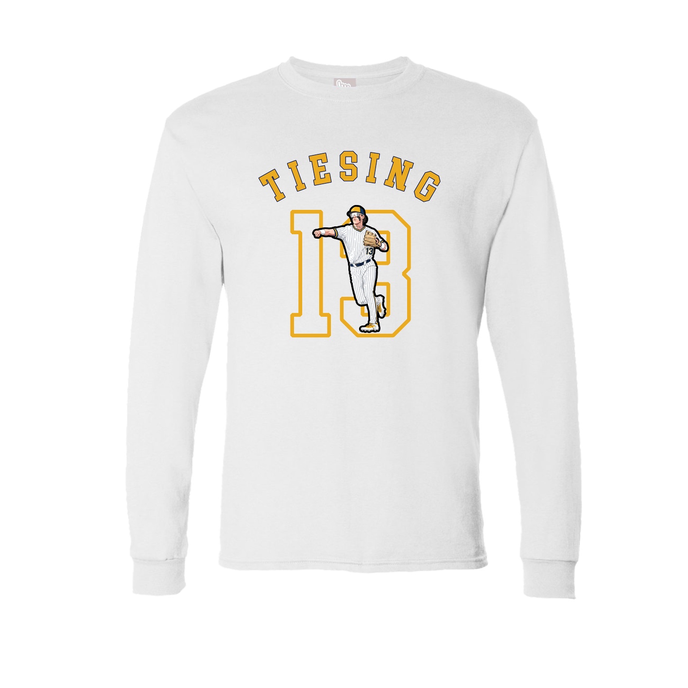 Long Sleeve Tee — Shirsey Arch in White