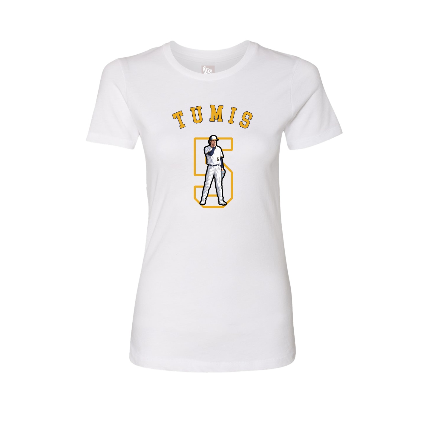 Womens Tee — Shirsey Arch in White