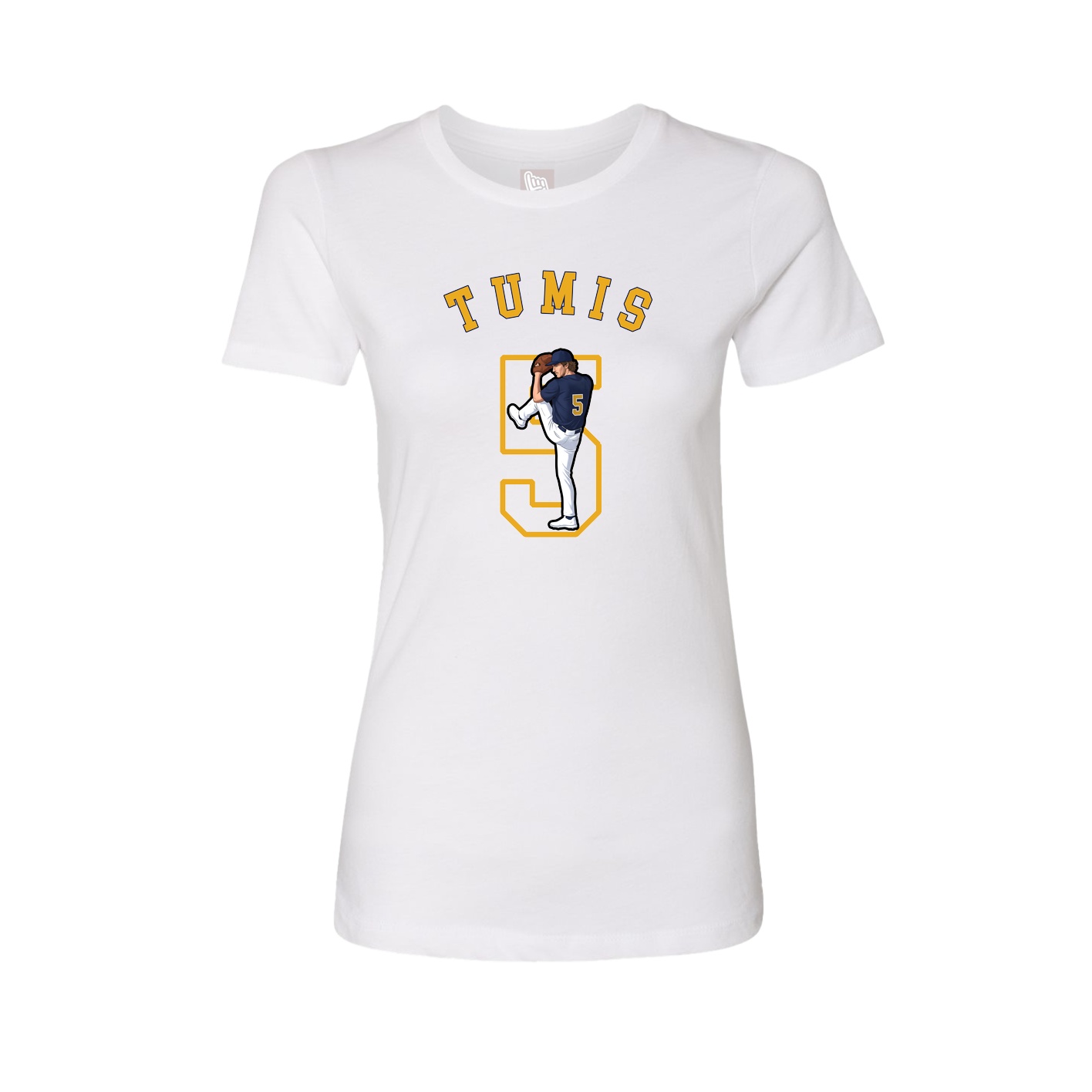 Womens Tee — Shirsey Arch in White