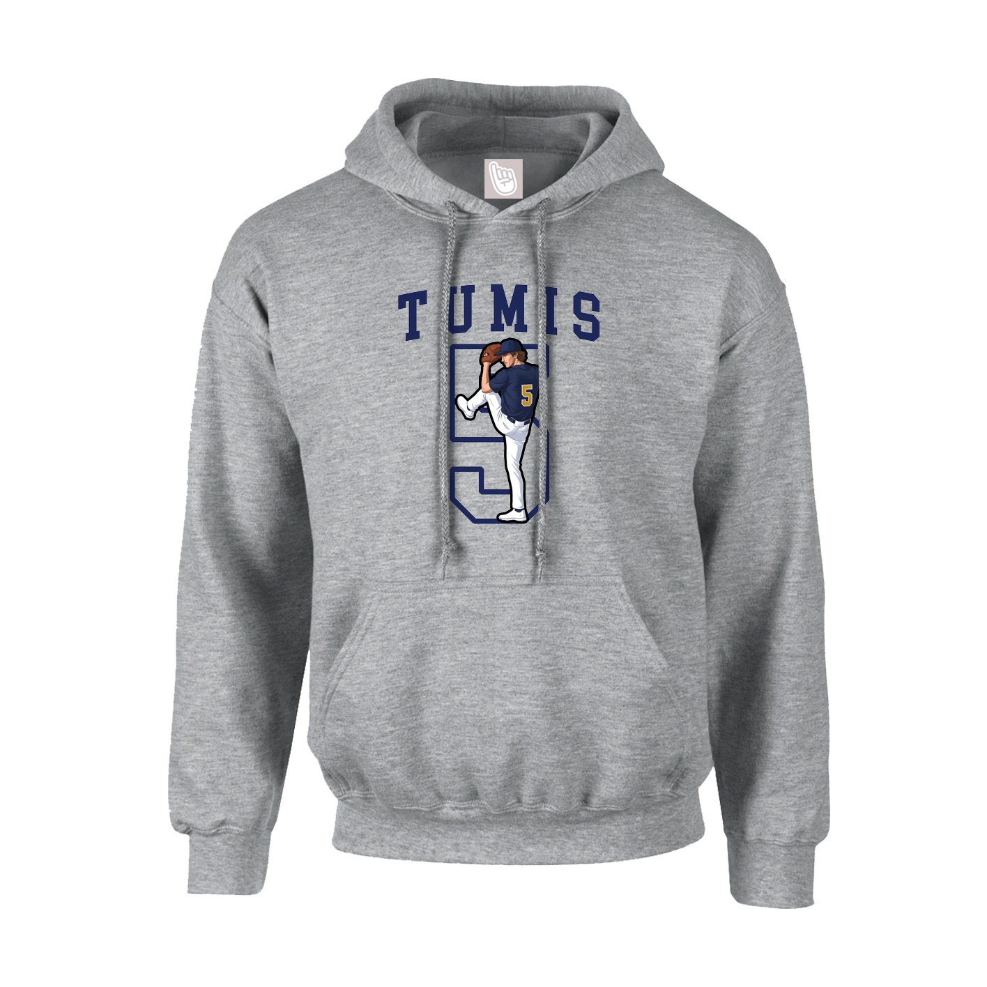 Hoodie — Shirsey in Grey
