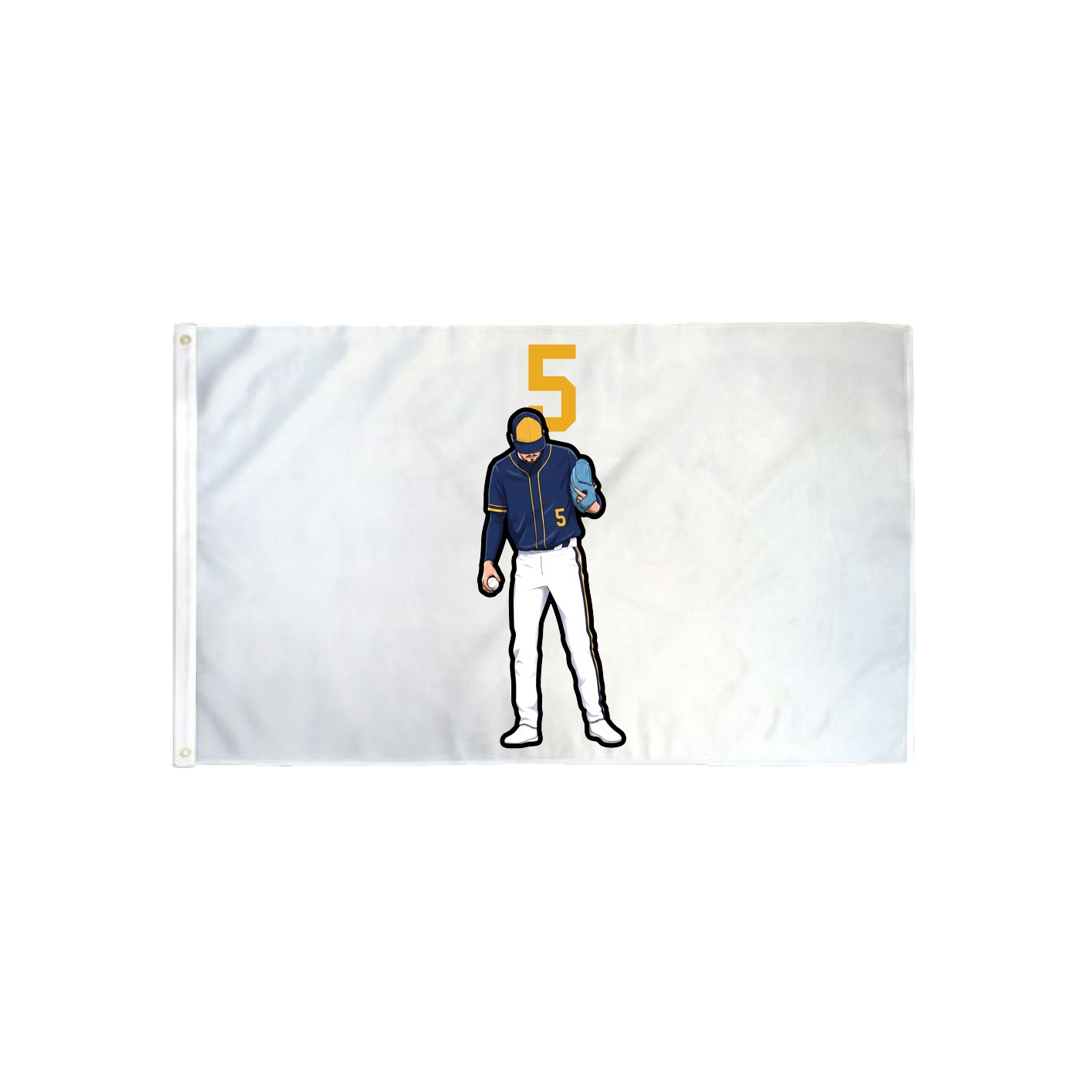 3x5 Flag — Number Top in Classic