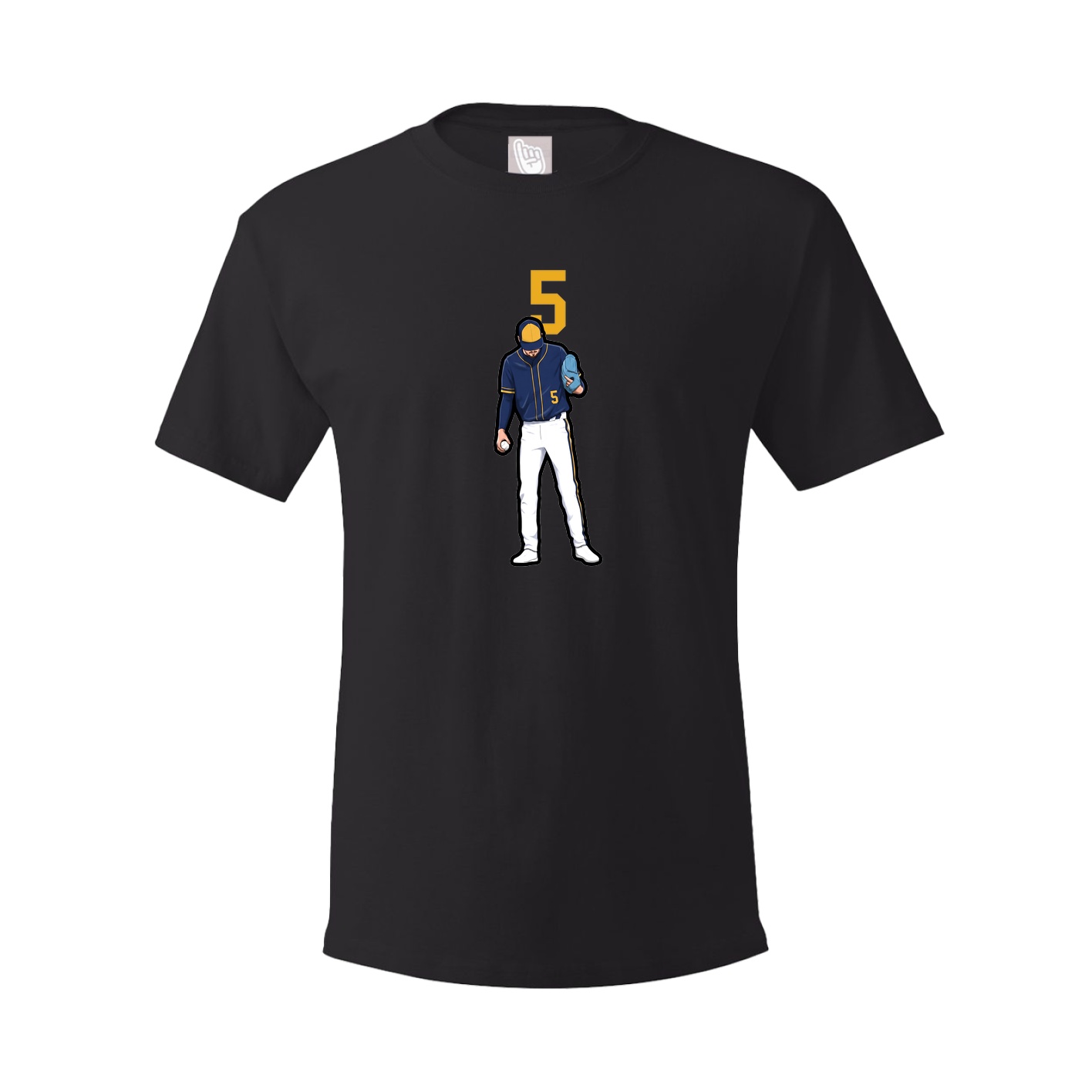 Tee — Number Top in Black