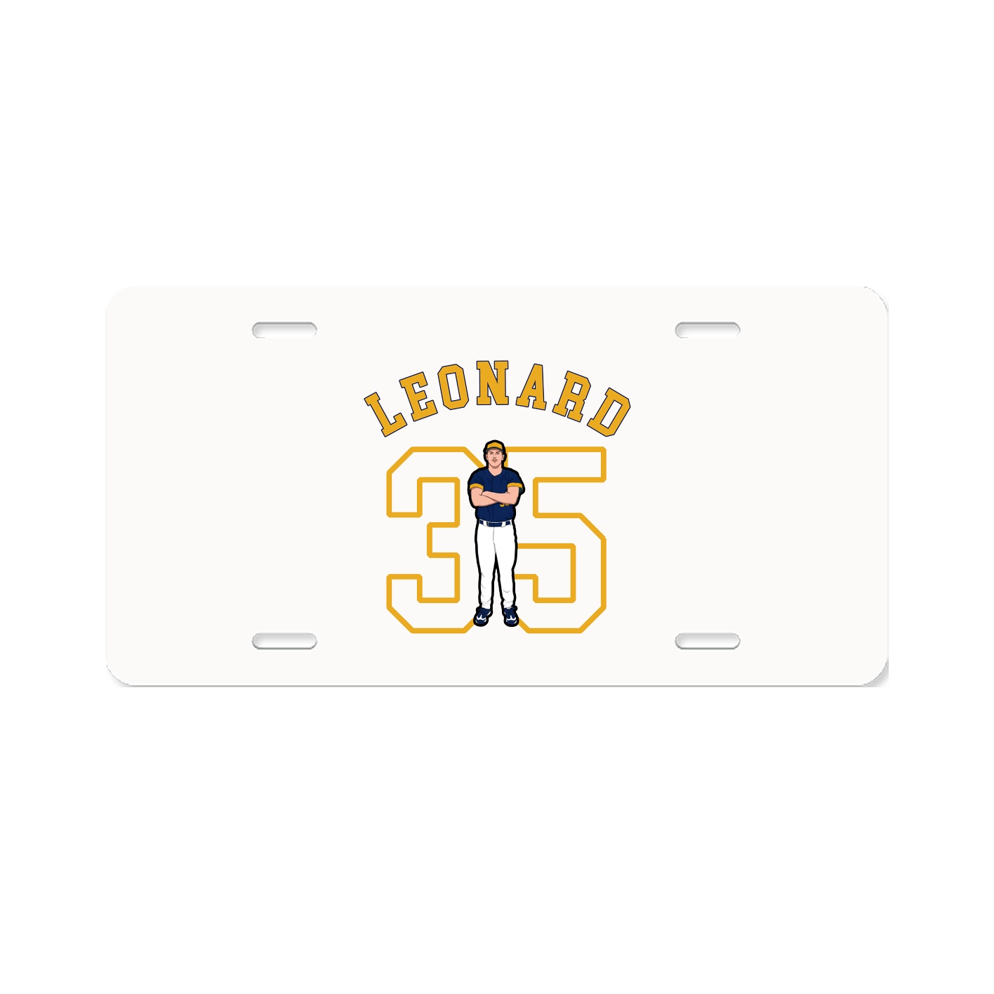 License Plate — Shirsey Arch in Classic