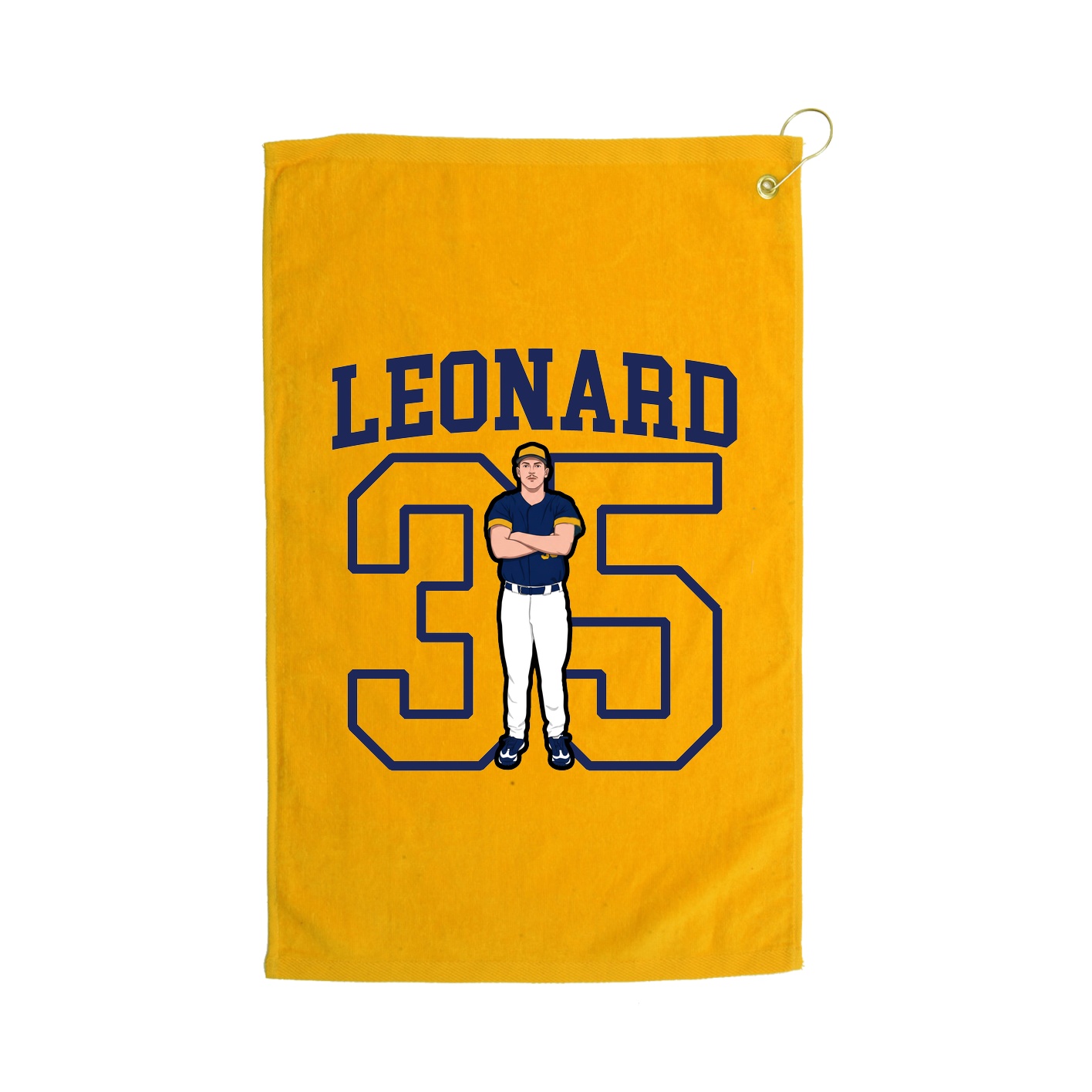 Golf Towel — Shirsey in Gold