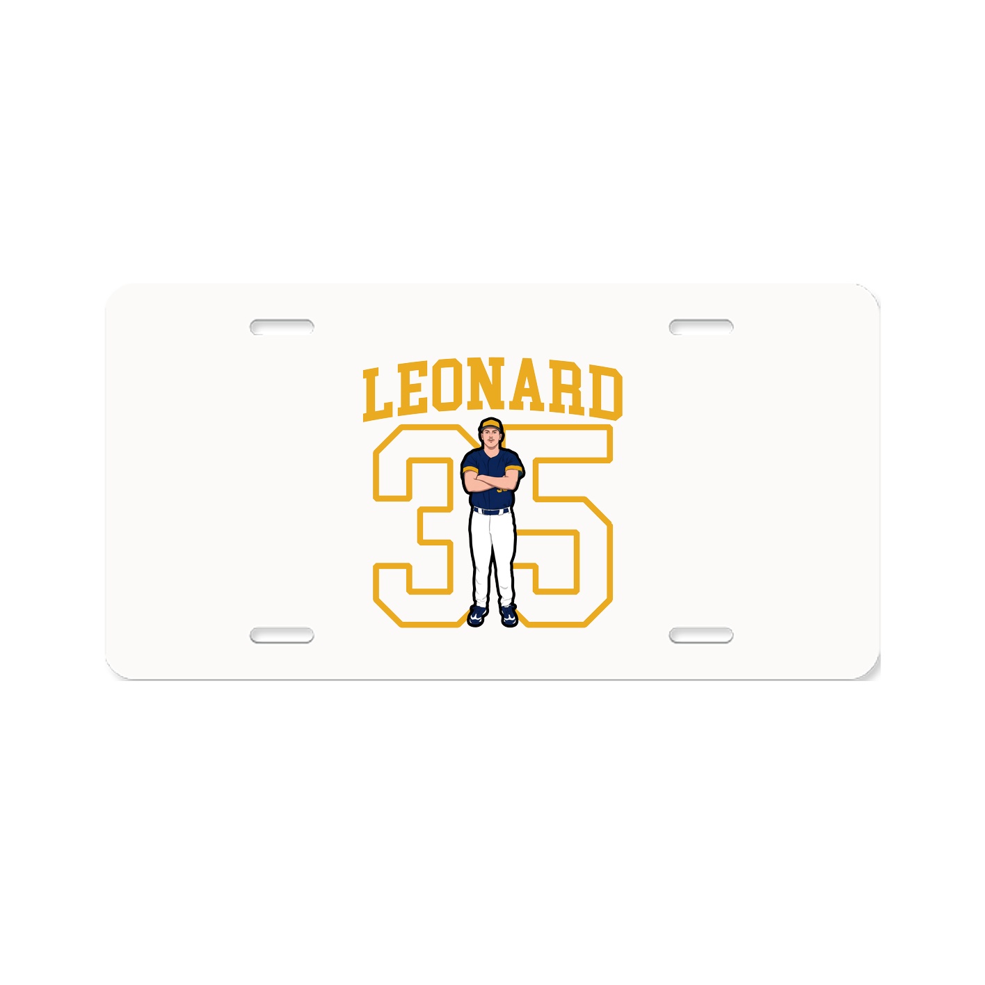 License Plate — Shirsey in Classic