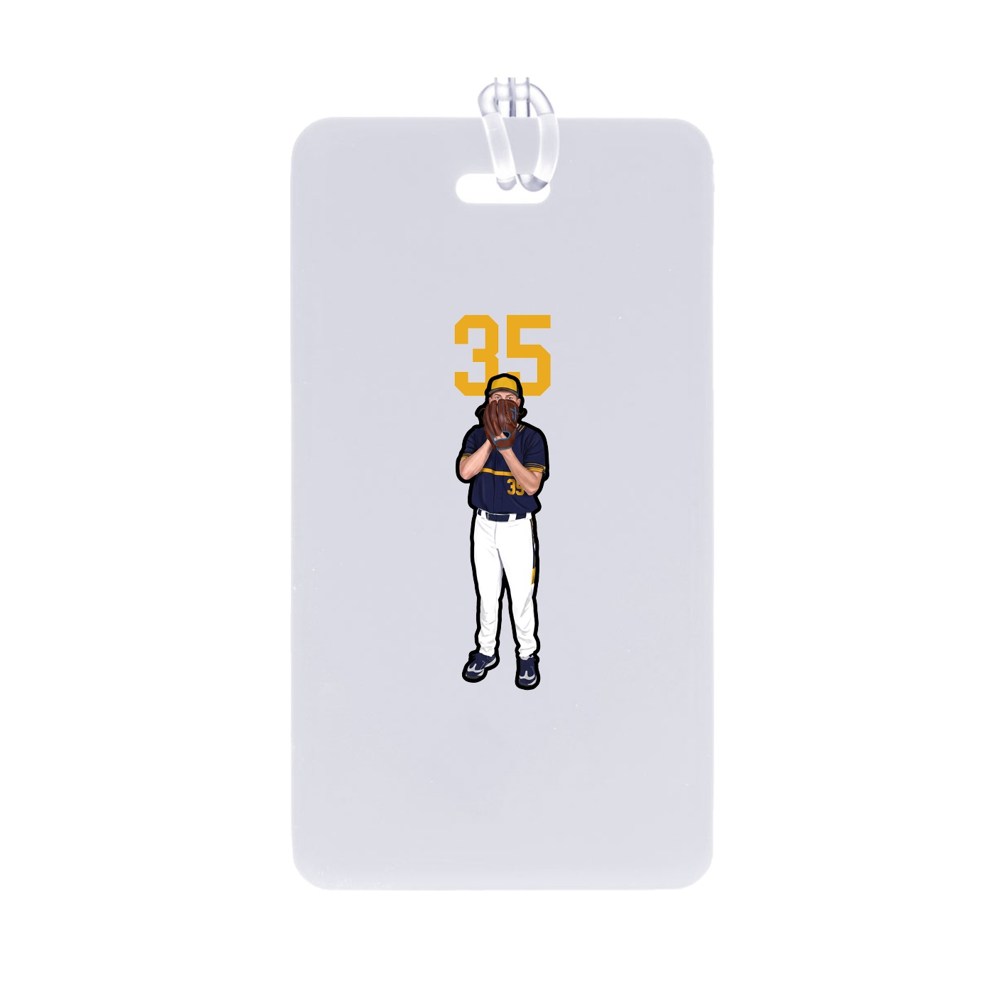 Bag Tag — Number Top in Classic