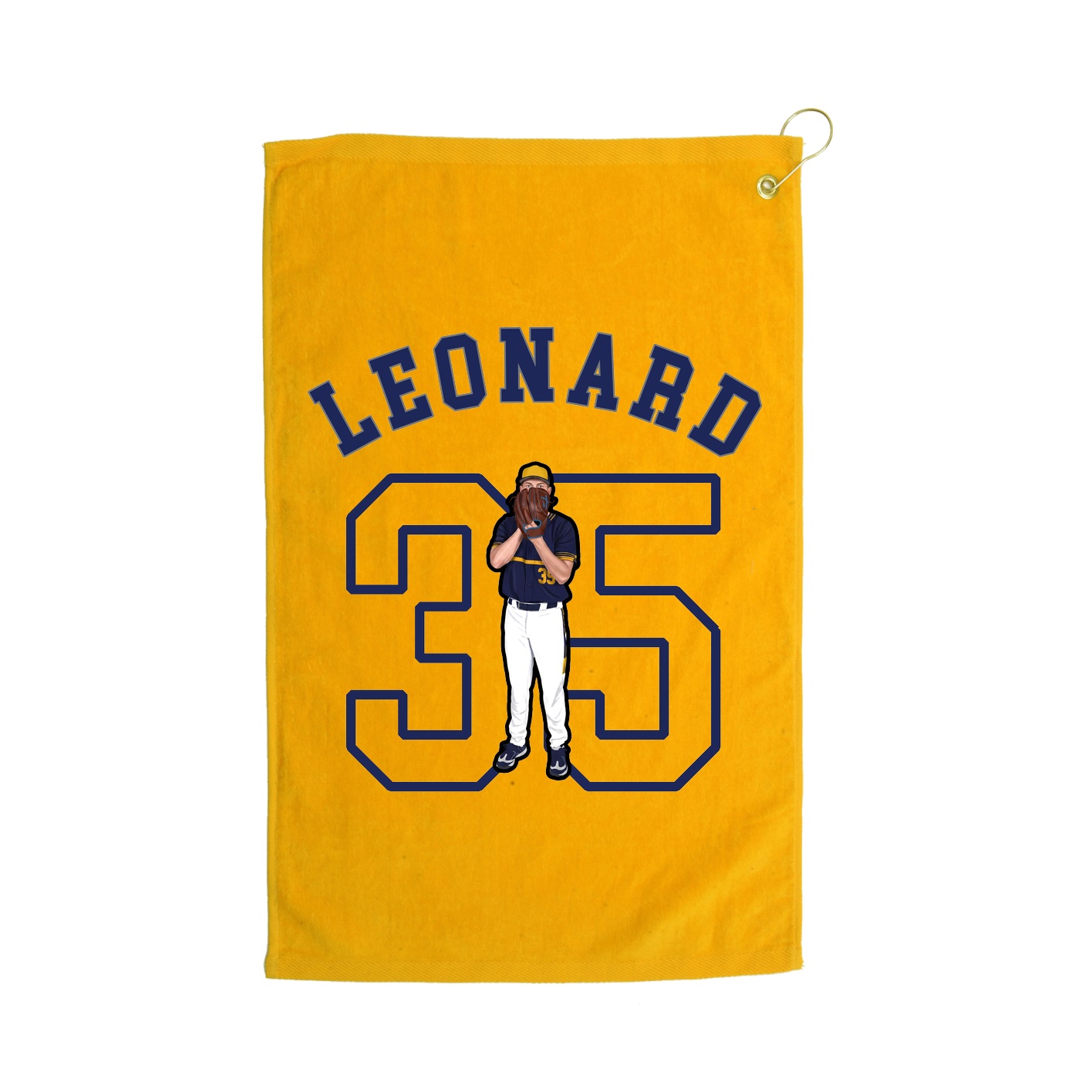 Terry Velour Golf Towel