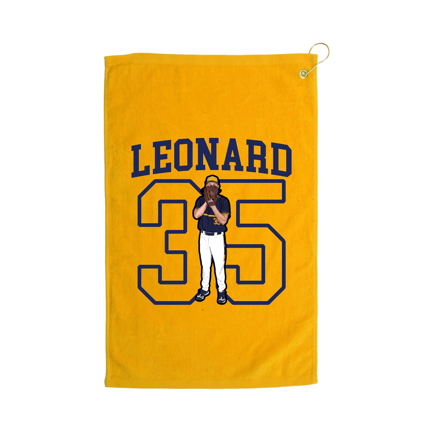 Golf Towel — Shirsey in Gold