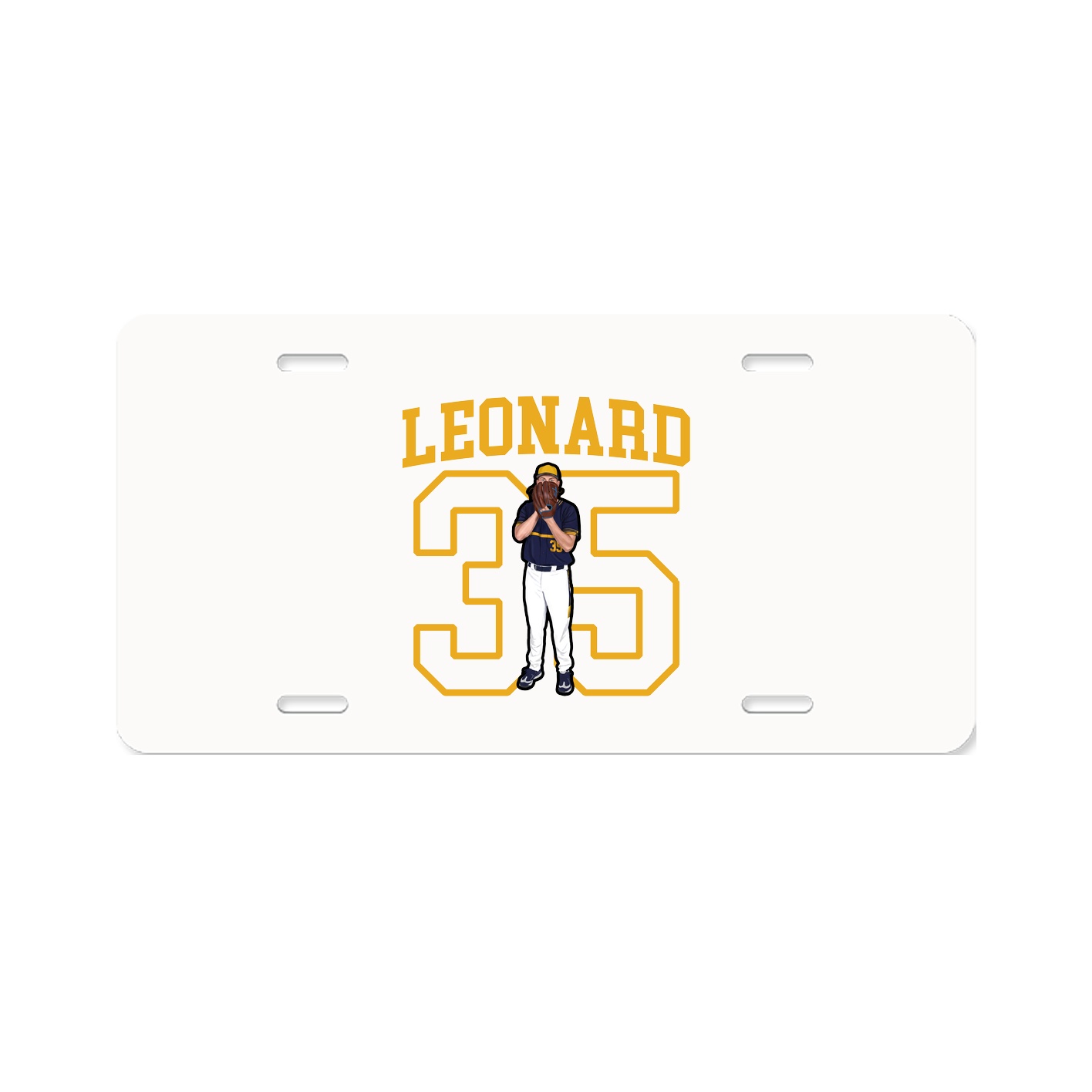 License Plate — Shirsey in Classic