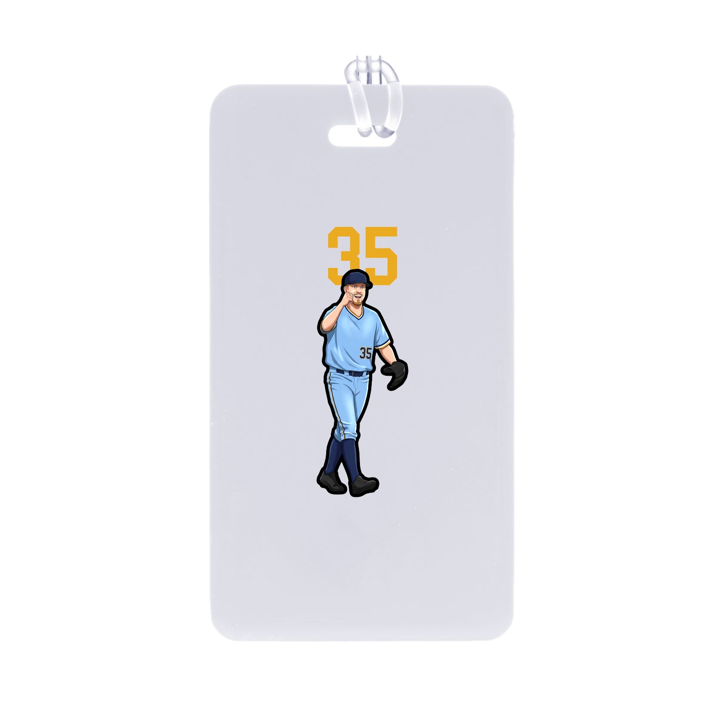 Bag Tag — Number Top in Classic