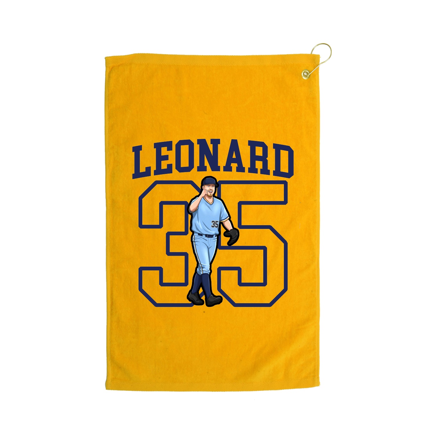 Golf Towel — Shirsey in Gold