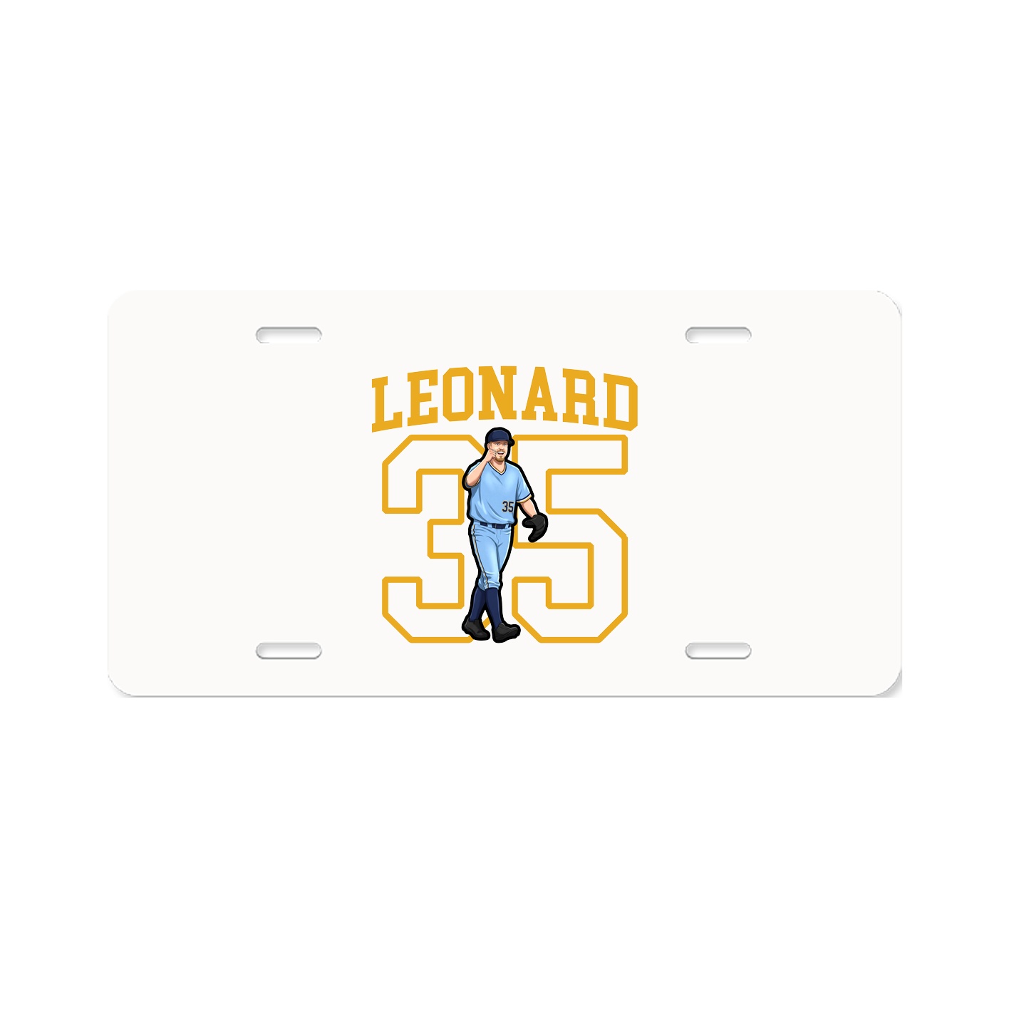 License Plate — Shirsey in Classic