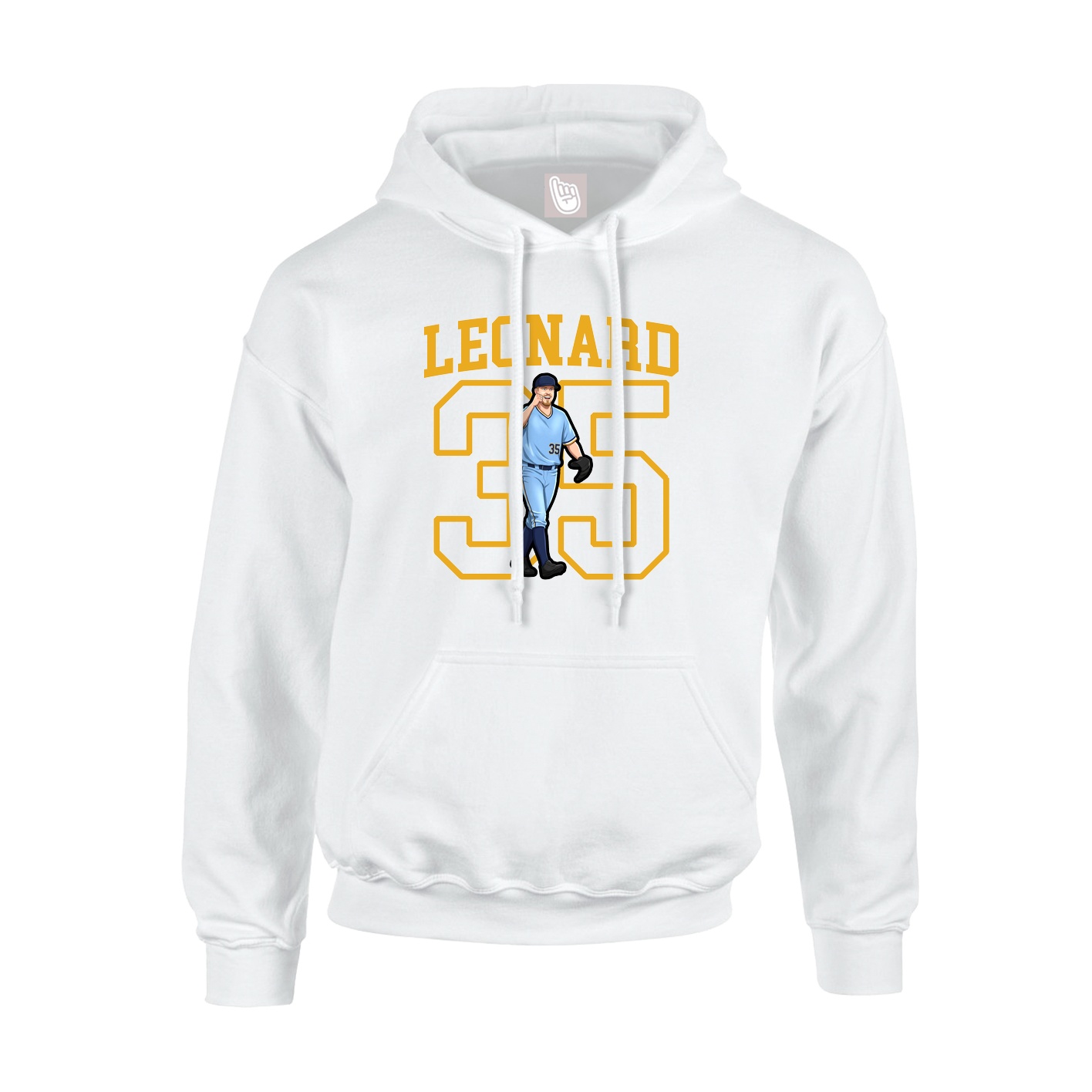 Youth Hoodie — Shirsey in White