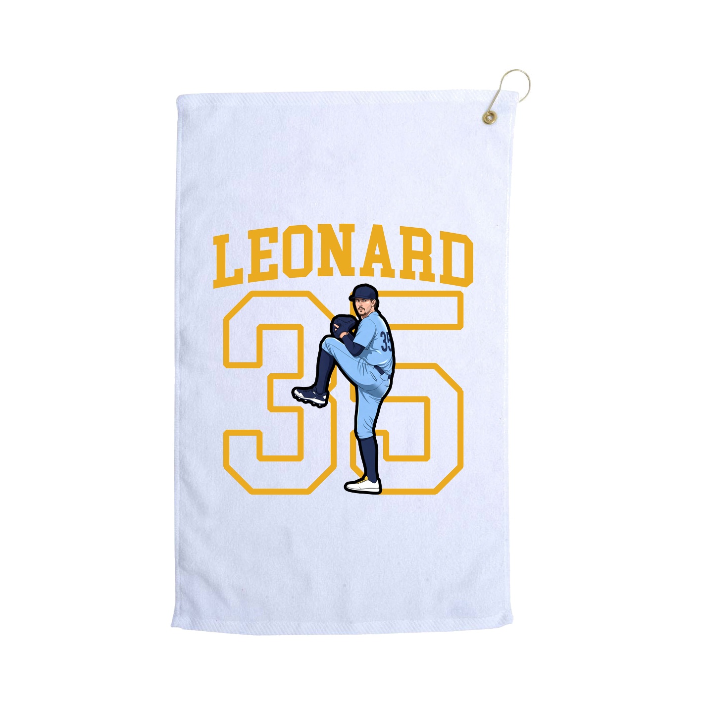 Golf Towel — Shirsey in White