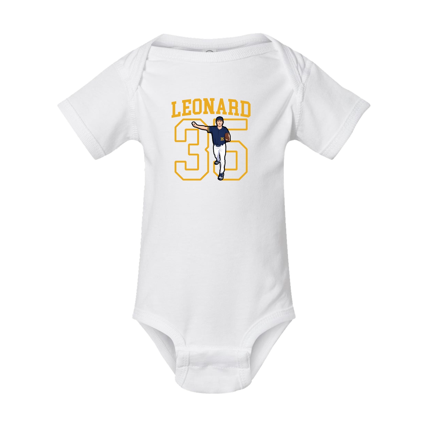Baby Onesie — Shirsey in White