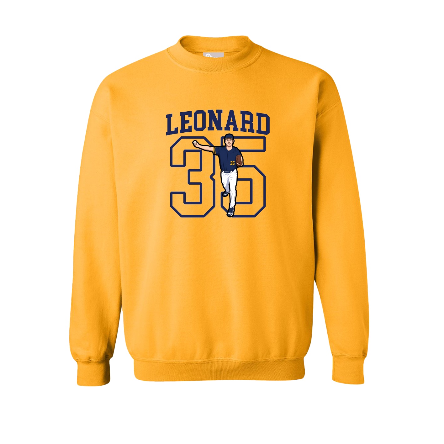 Fleece Crew — Shirsey in Gold