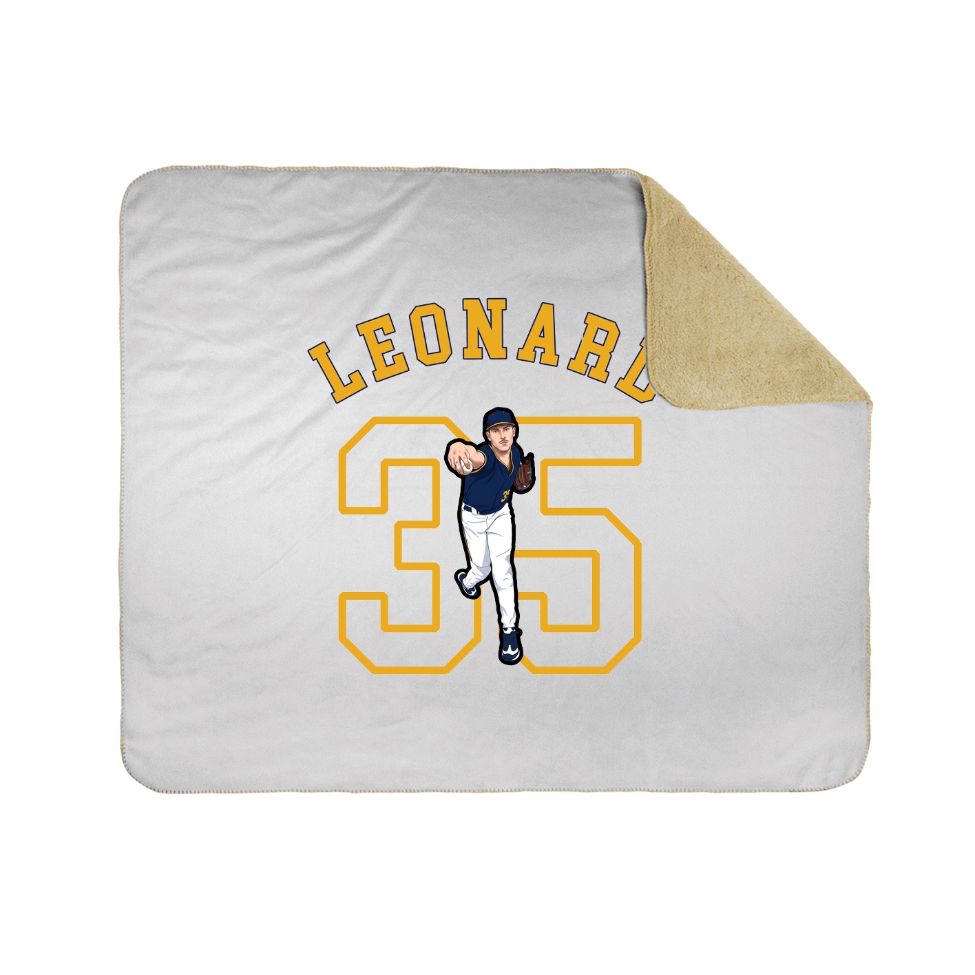 Throw Blanket — Shirsey Arch in White