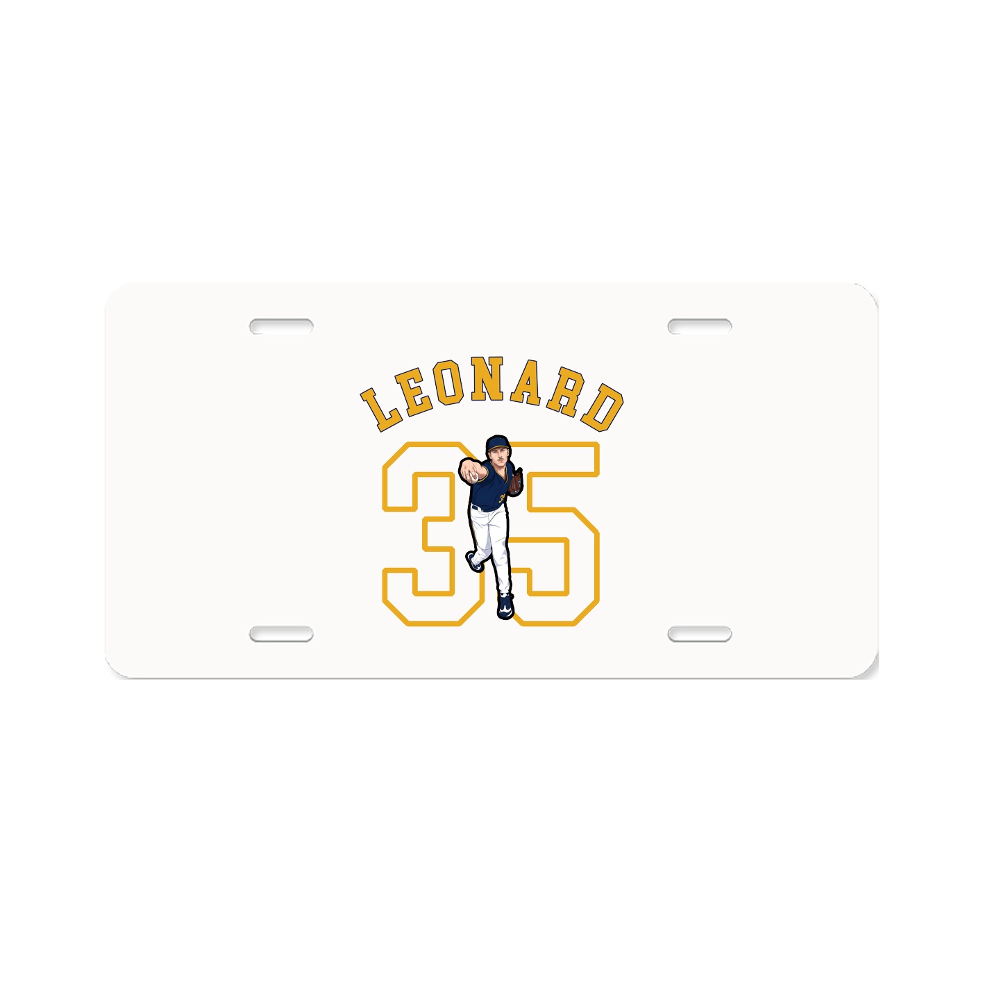 License Plate — Shirsey Arch in Classic