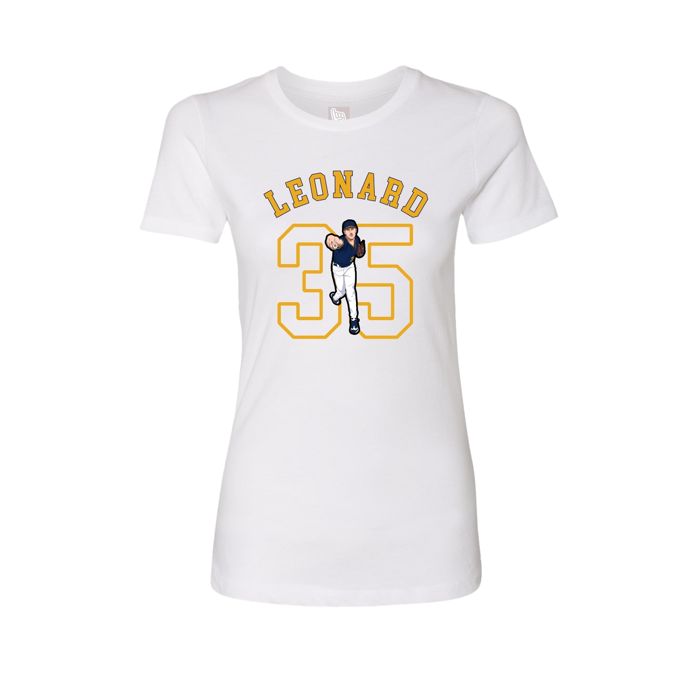 Womens Tee — Shirsey Arch in White