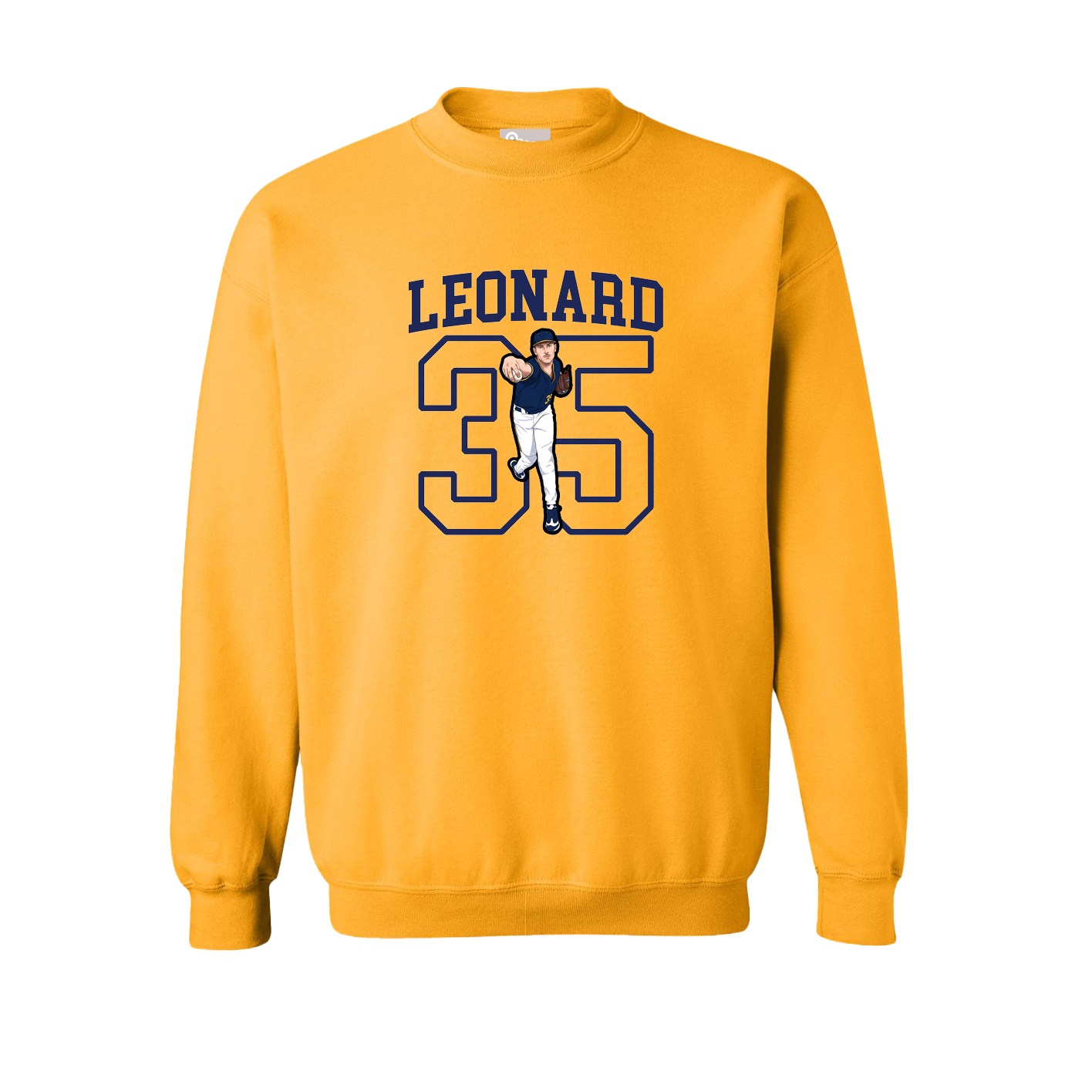 Fleece Crew — Shirsey in Gold