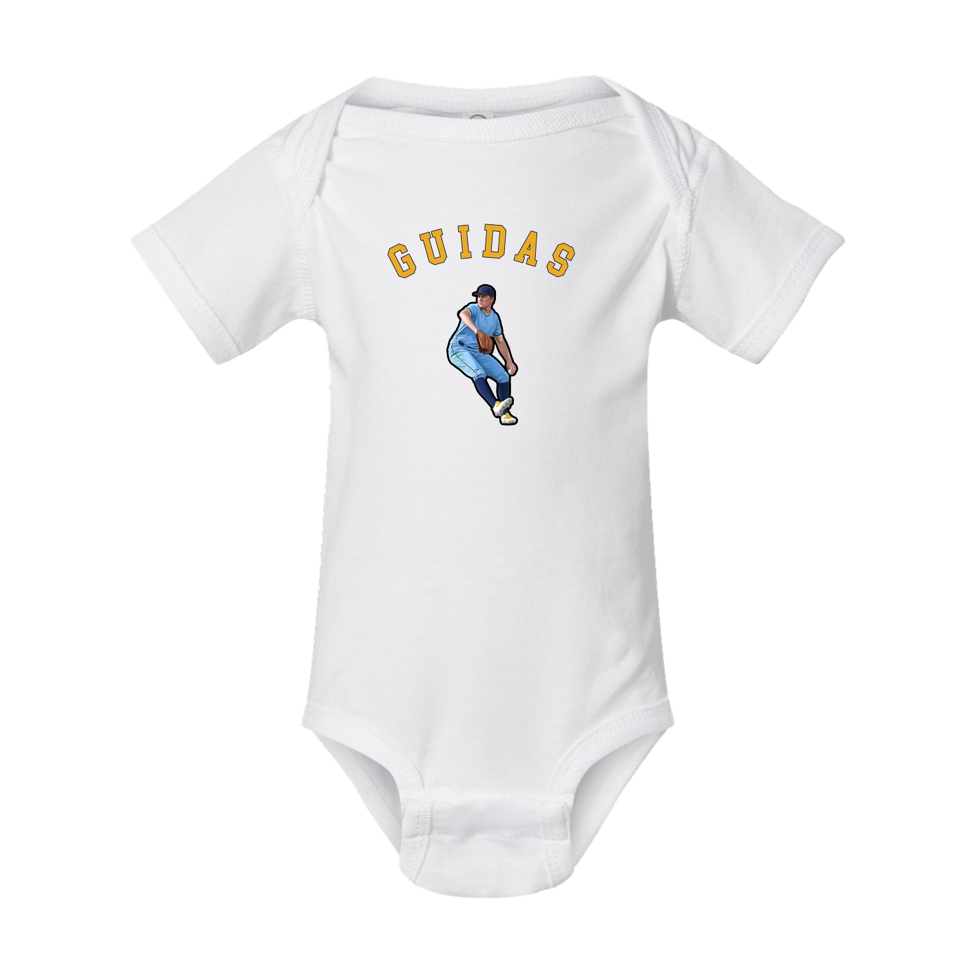 Baby Onesie — Shirsey Arch in White