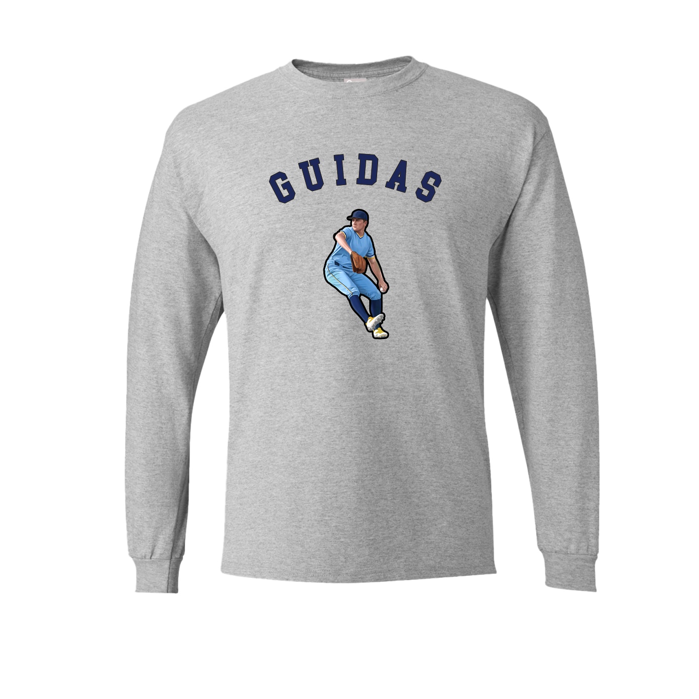 Long Sleeve Tee — Shirsey Arch in Grey