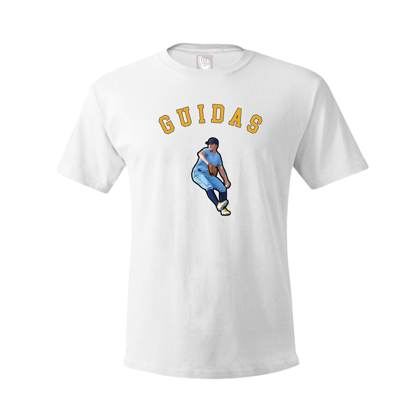Youth Tee — Shirsey Arch in White