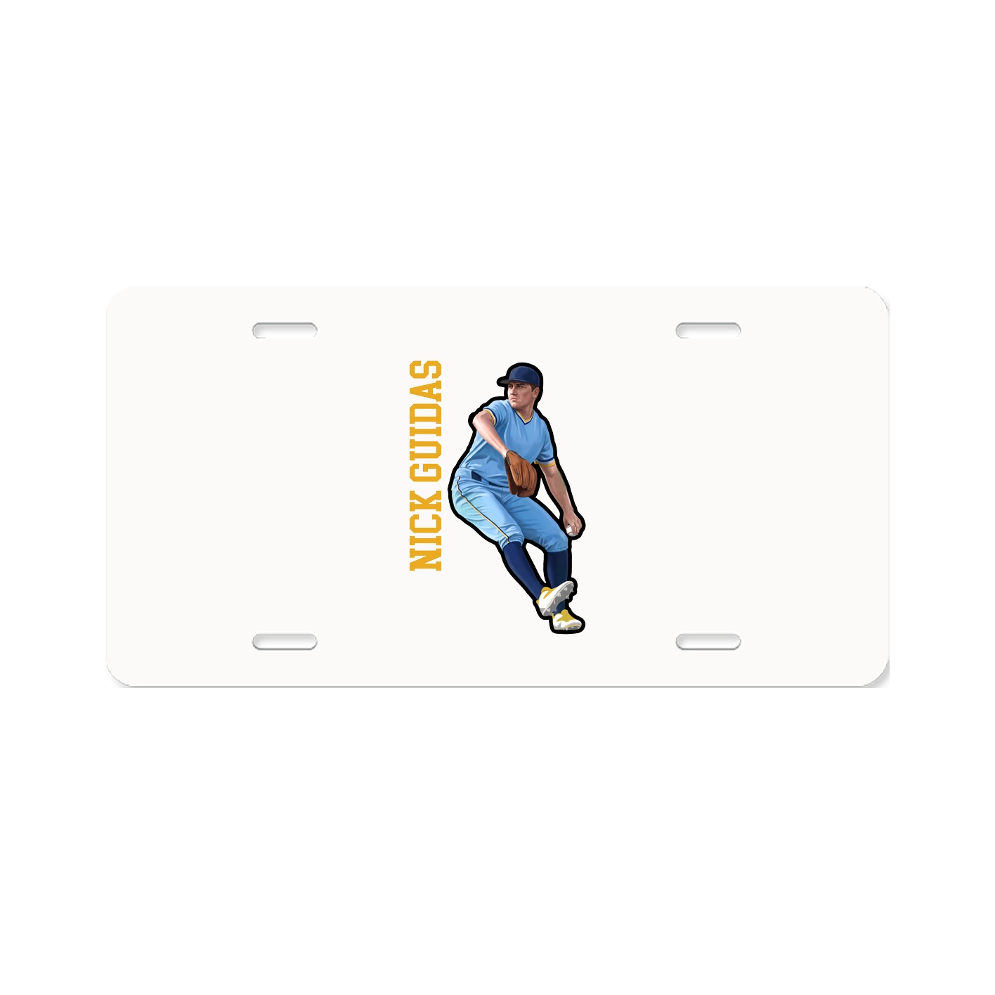 Aluminum License Plate