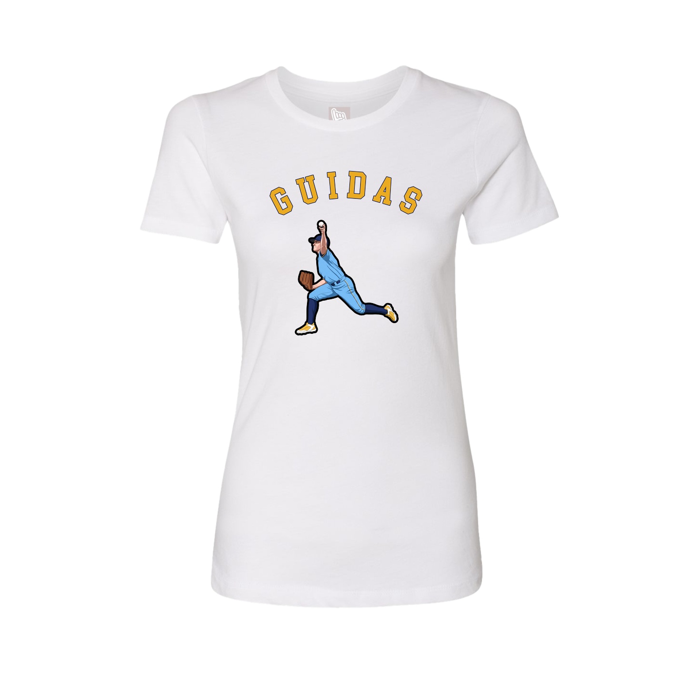 Womens Tee — Shirsey Arch in White