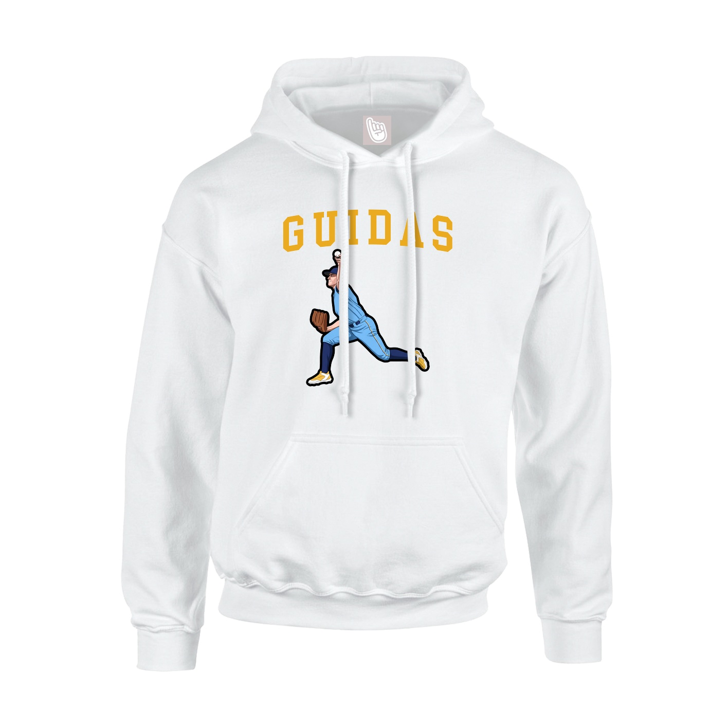 Hoodie — Shirsey in White