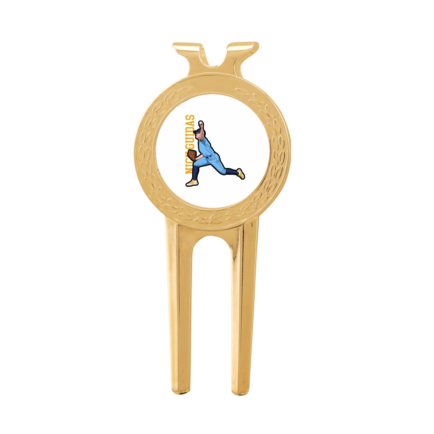 Divot Tool with Ball Marker — Name Vertical in Classic