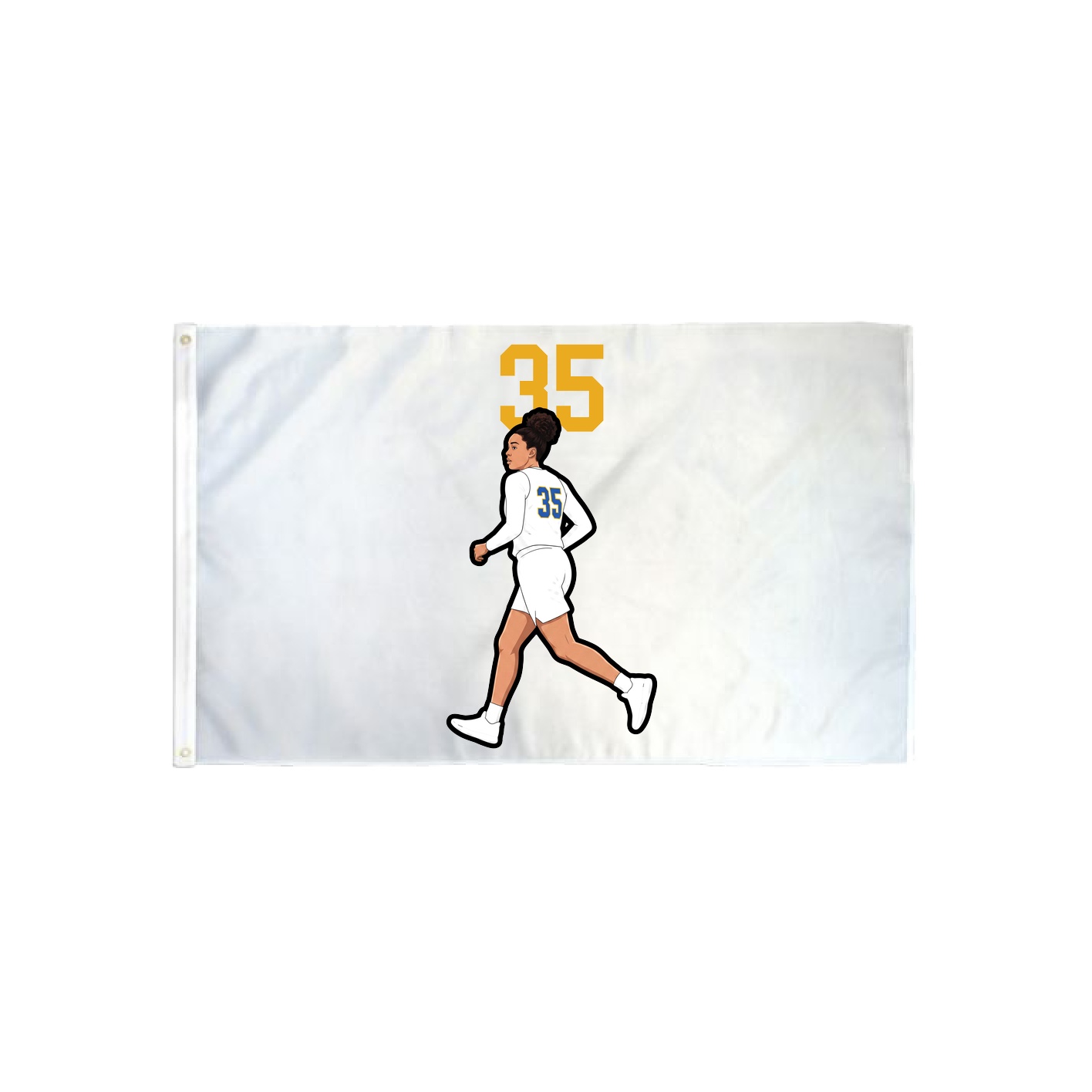 3x5 Flag — Number Top in Classic