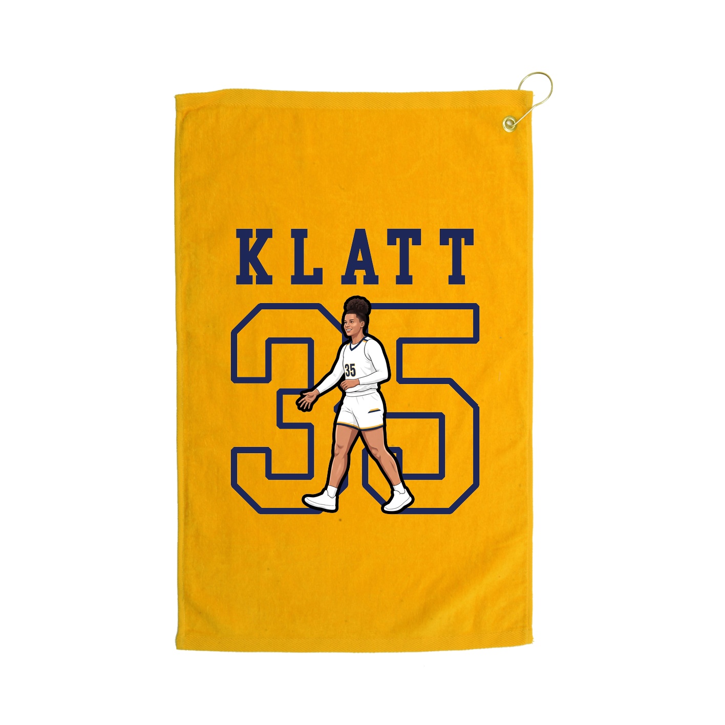 Golf Towel — Shirsey in Gold
