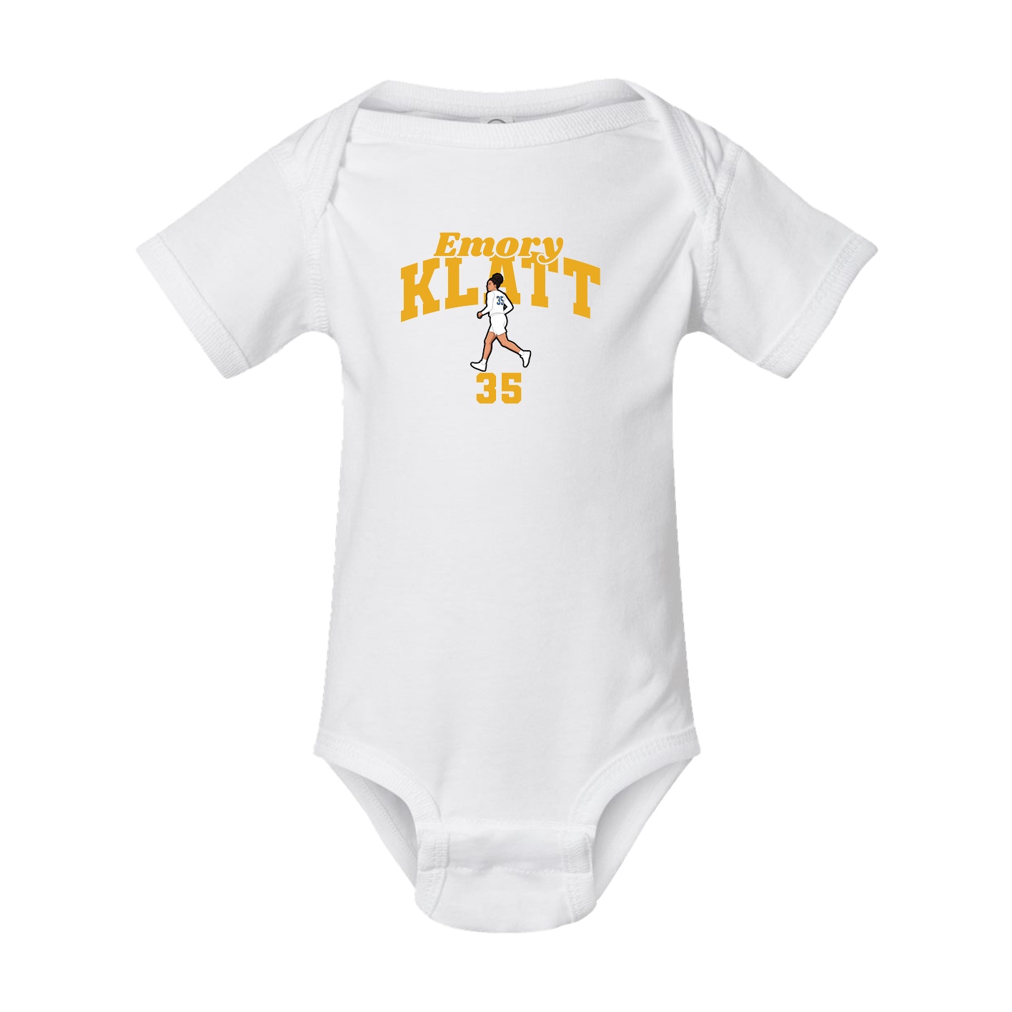 Baby Onesie — Signature Arch in White