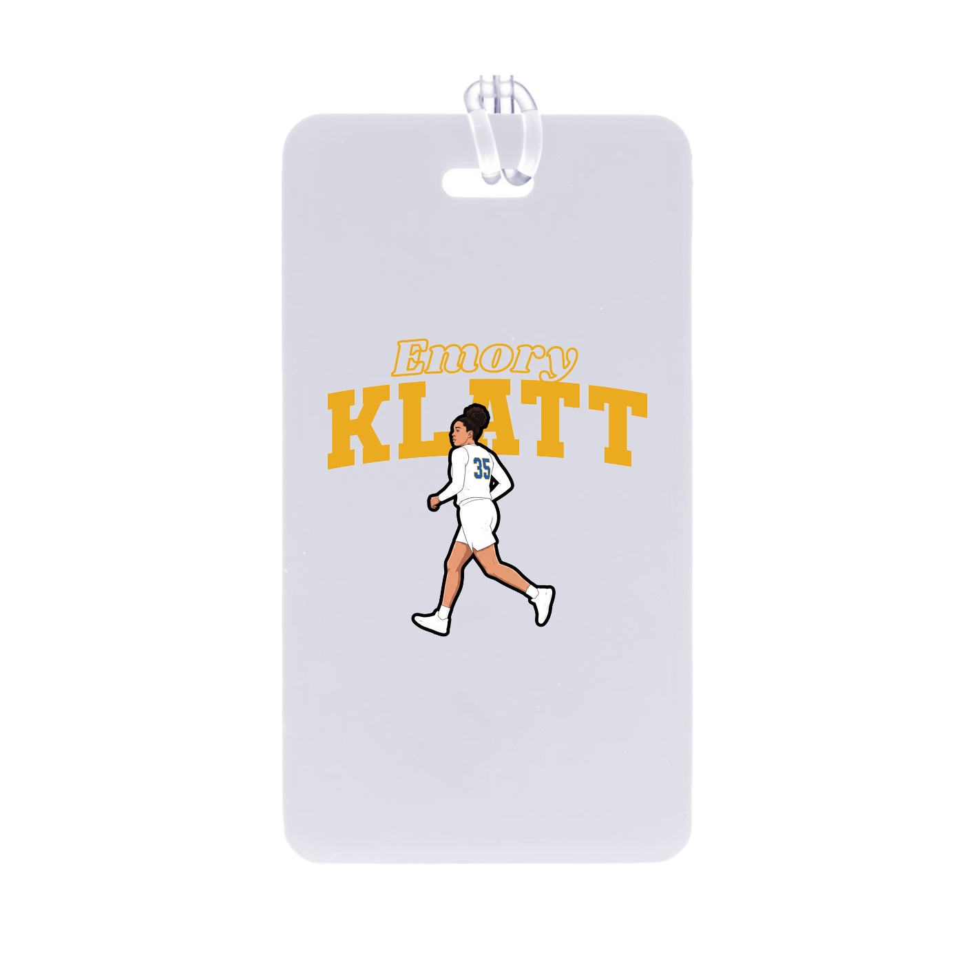 Bag Tag — Name Arch in Classic