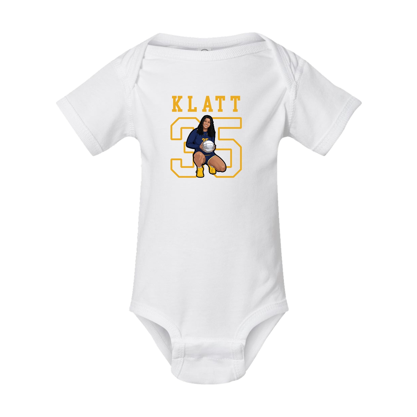 Baby Onesie — Shirsey in White