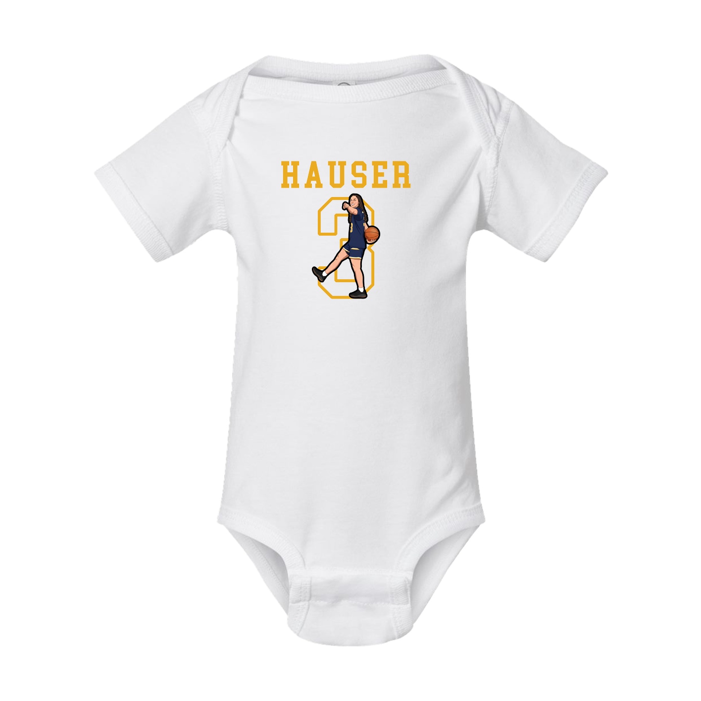 Baby Onesie — Shirsey in White