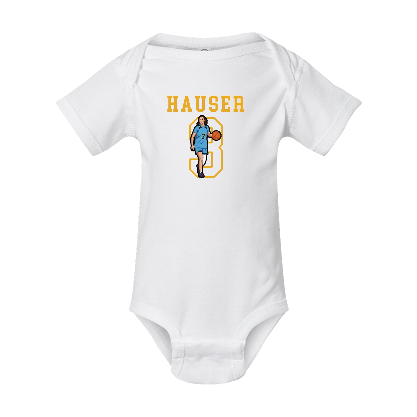 Baby Onesie — Shirsey in White