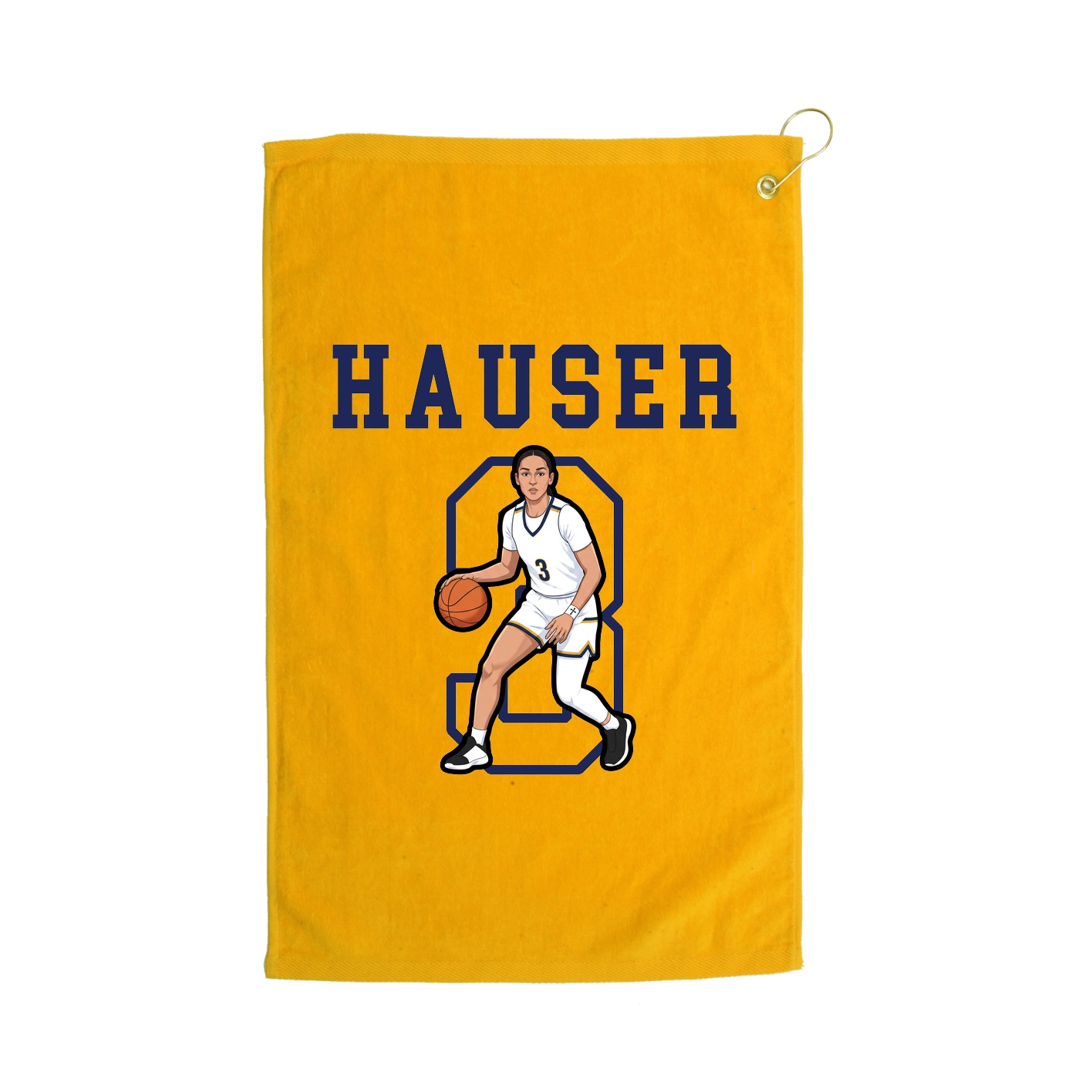 Golf Towel — Shirsey in Gold