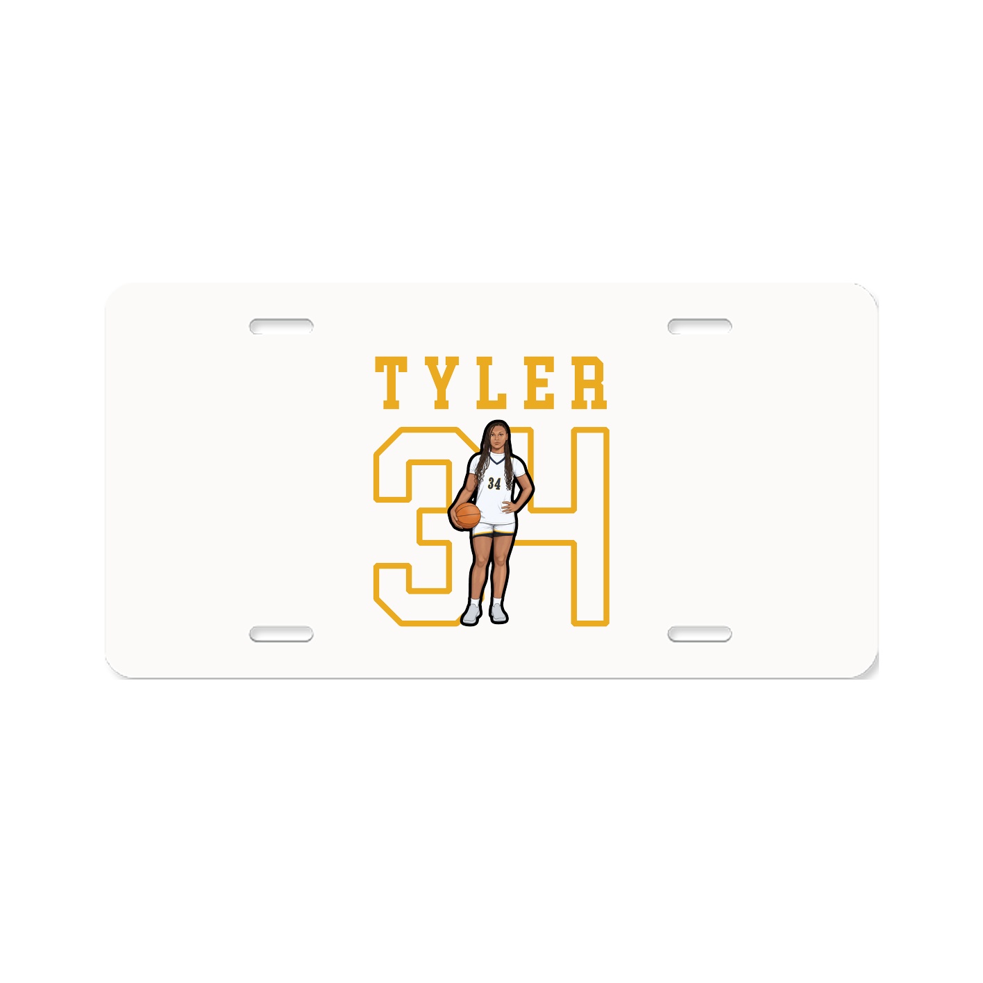 License Plate — Shirsey in Classic