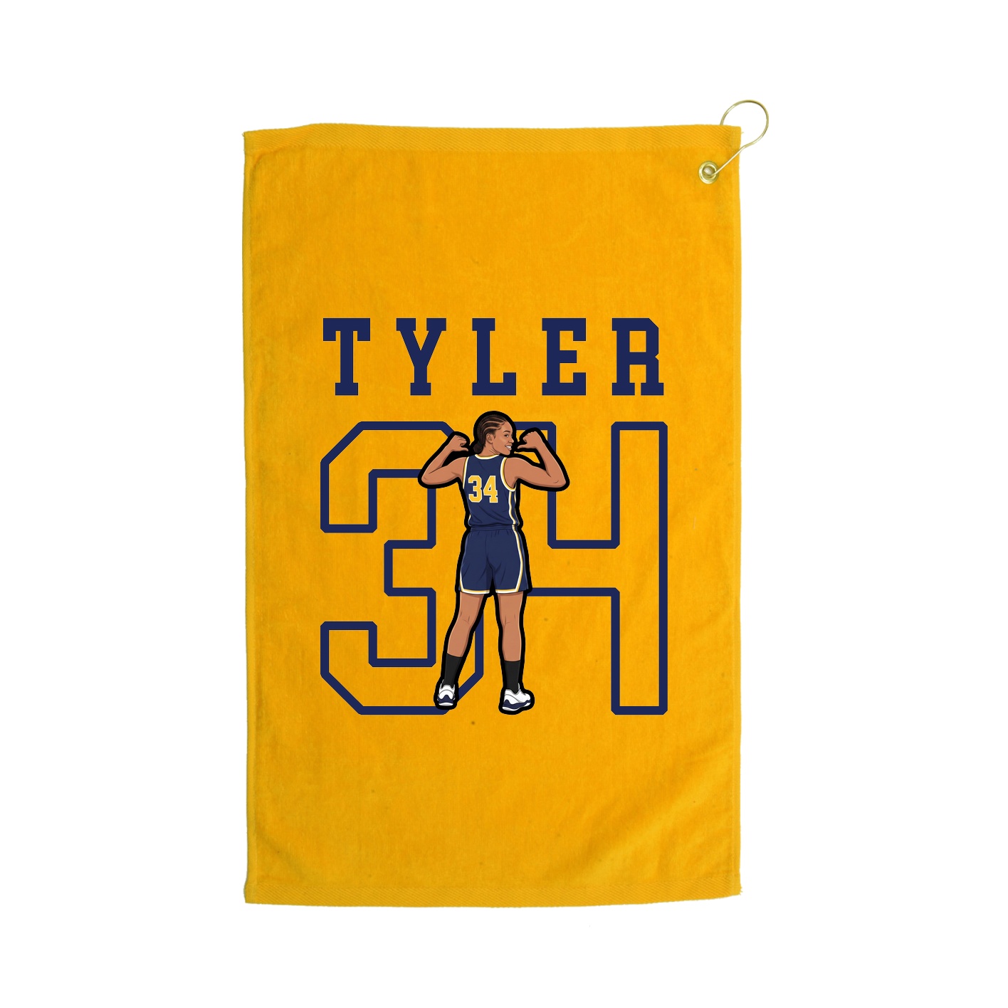 Golf Towel — Shirsey in Gold