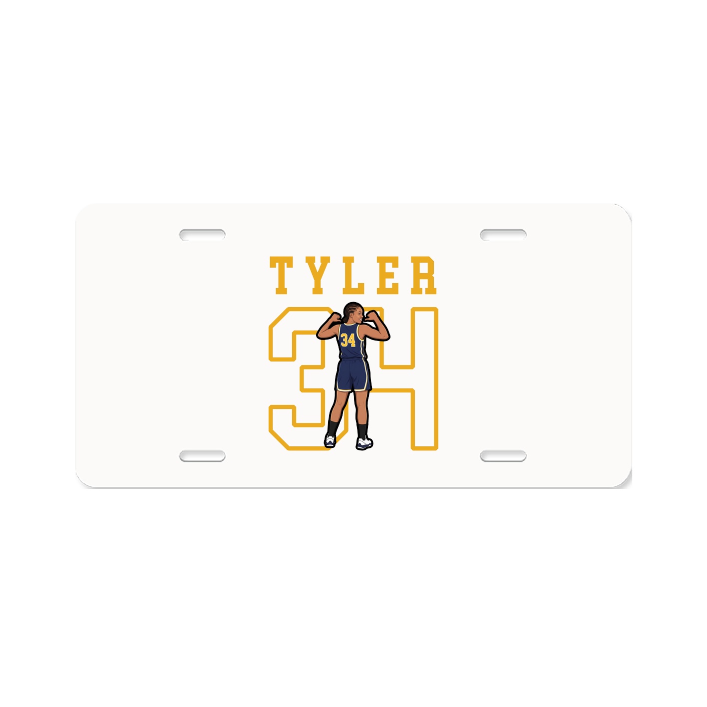 License Plate — Shirsey in Classic