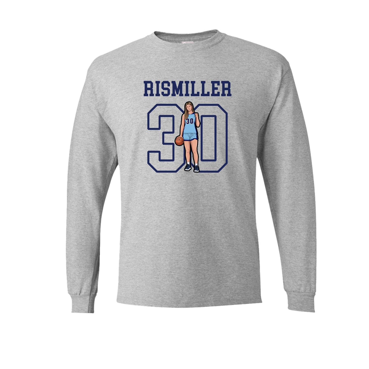 Long Sleeve Tee — Shirsey in Grey