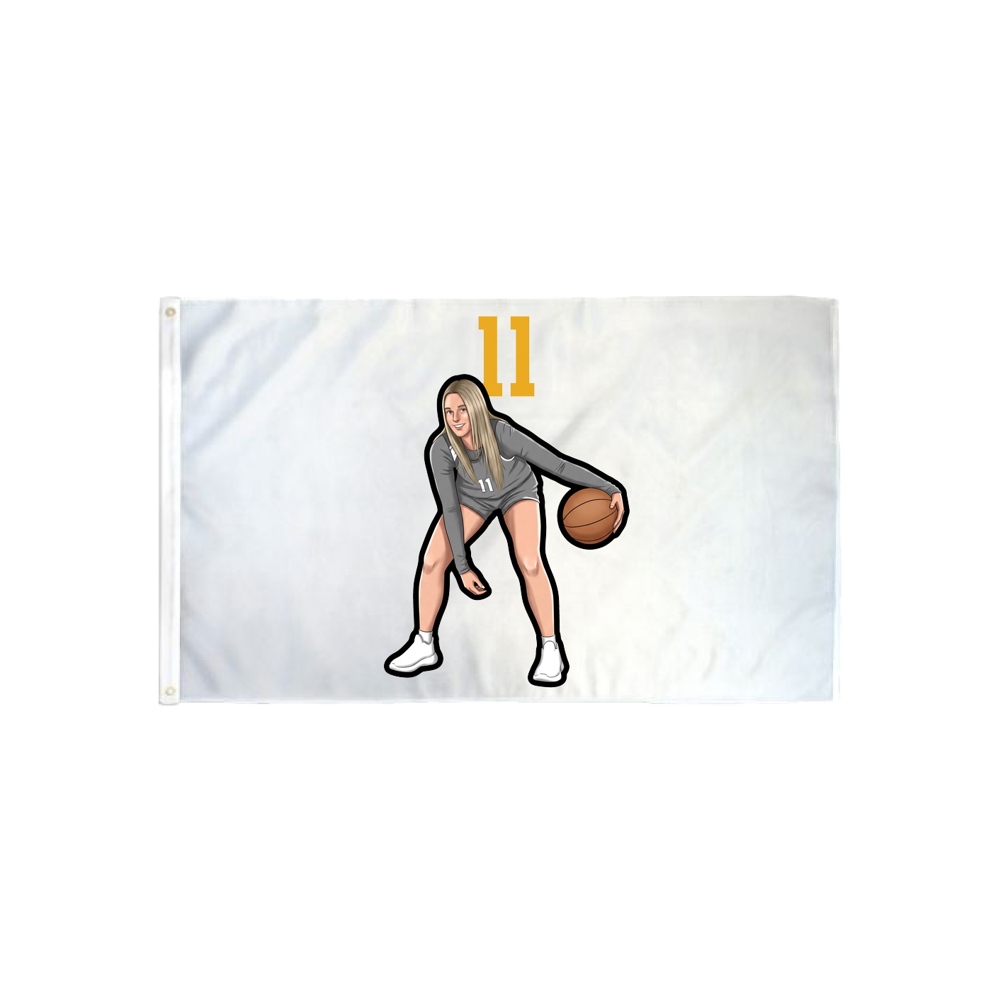 3x5 Flag — Number Top in Classic