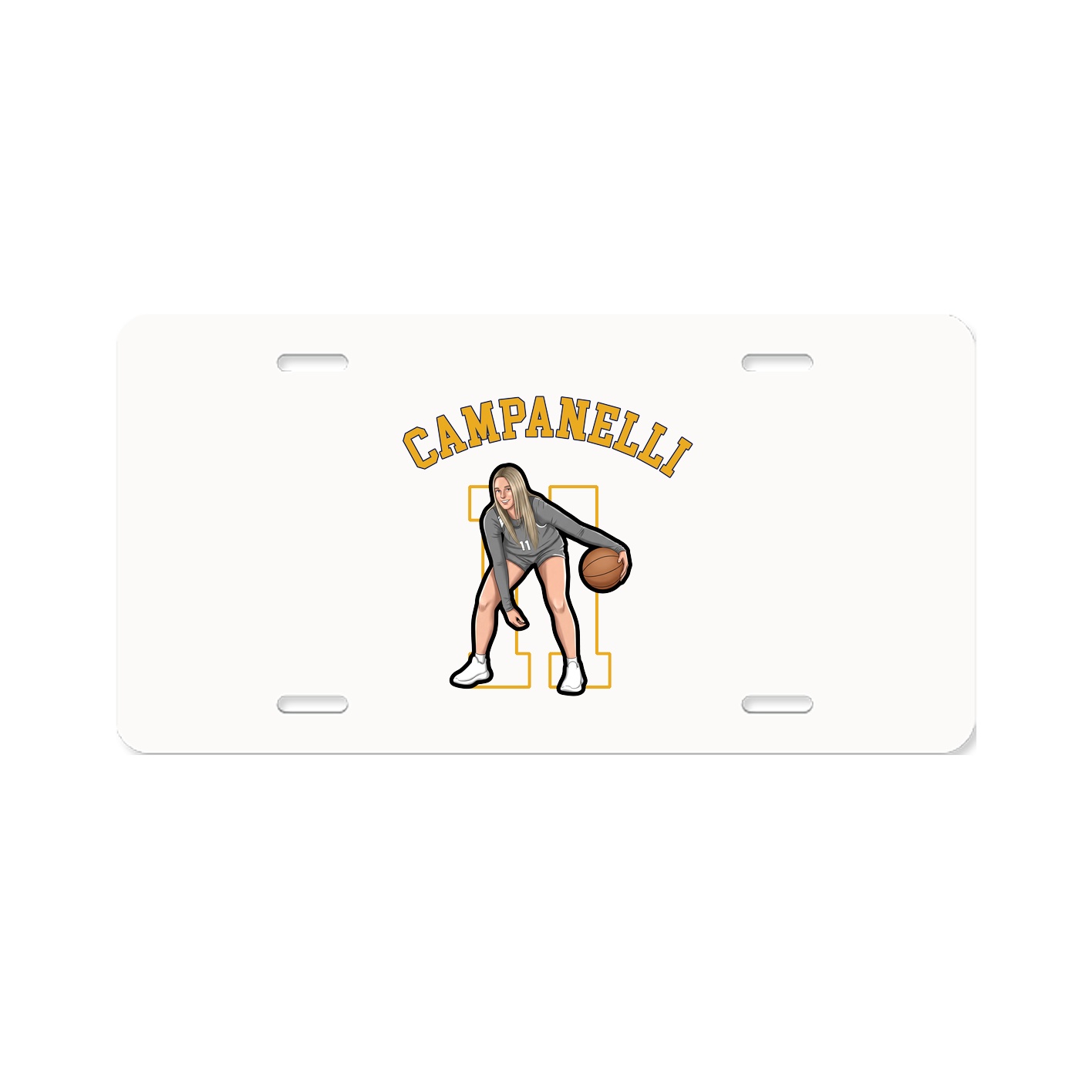 License Plate — Shirsey Arch in Classic