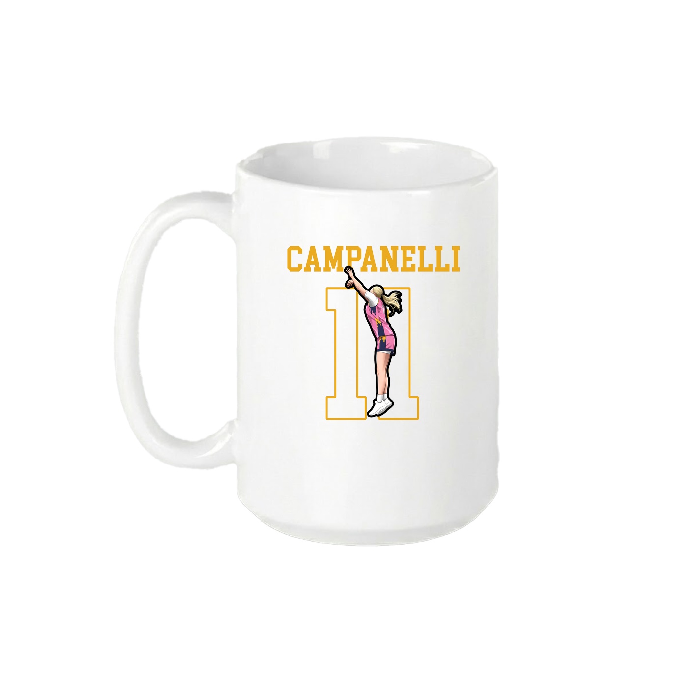 15oz Coffee Mug — Shirsey in White