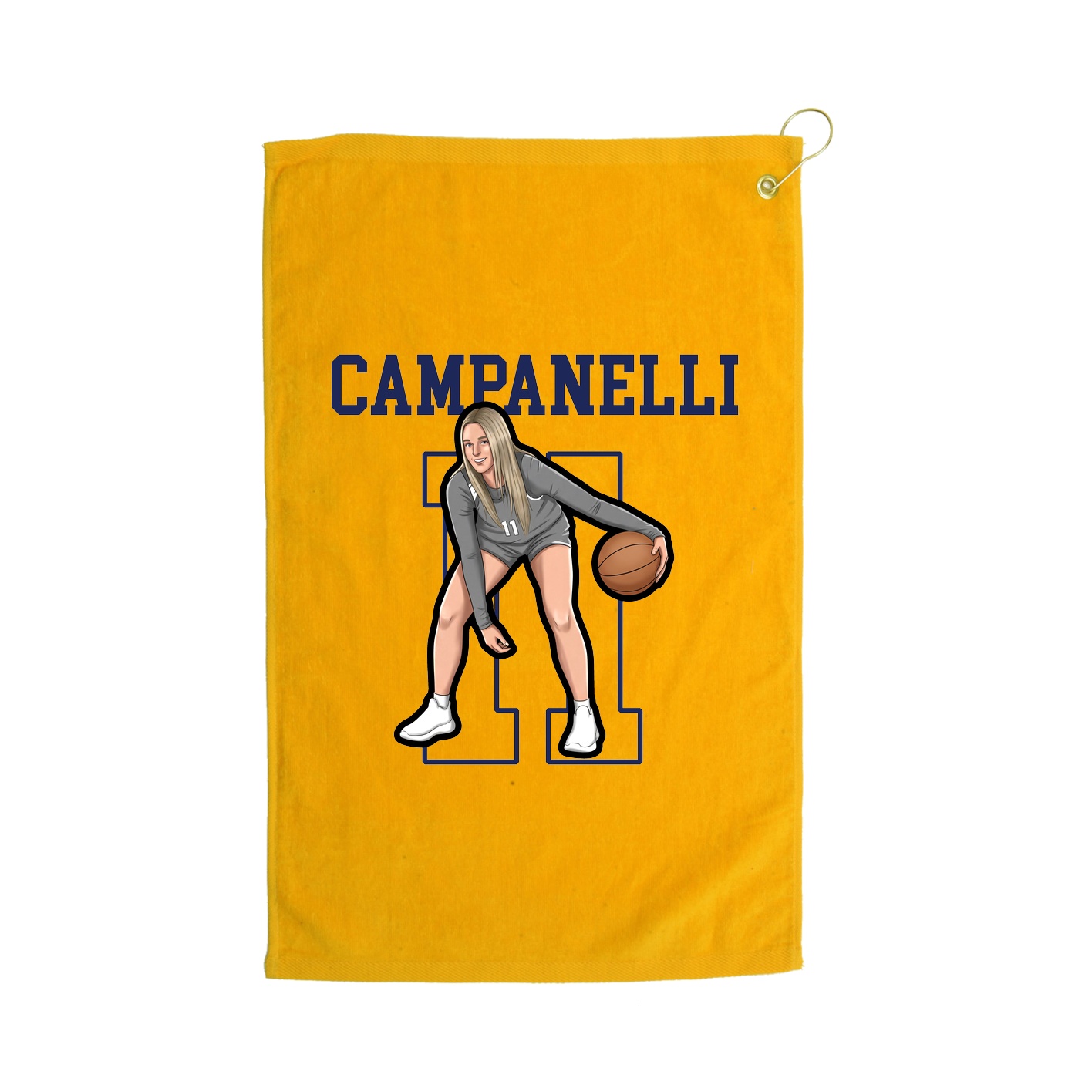 Terry Velour Golf Towel