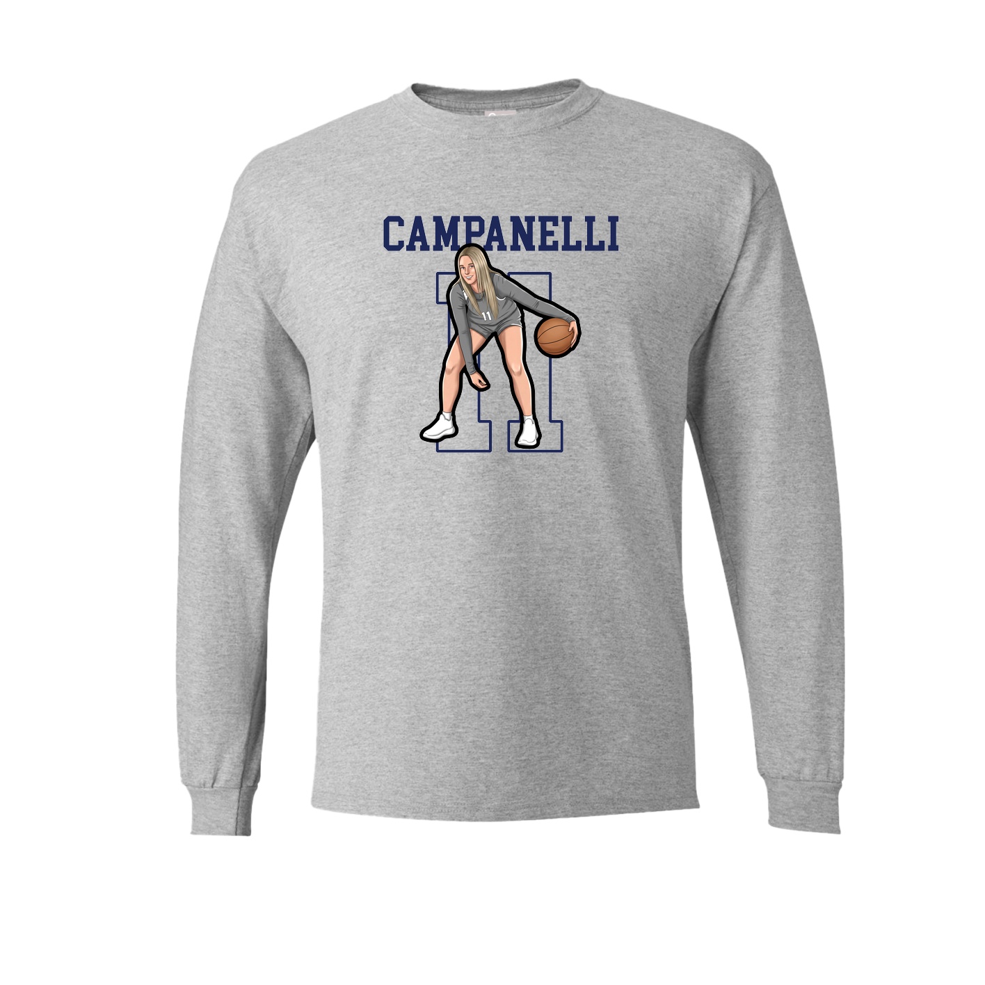 NIL Club Long Sleeve Tee