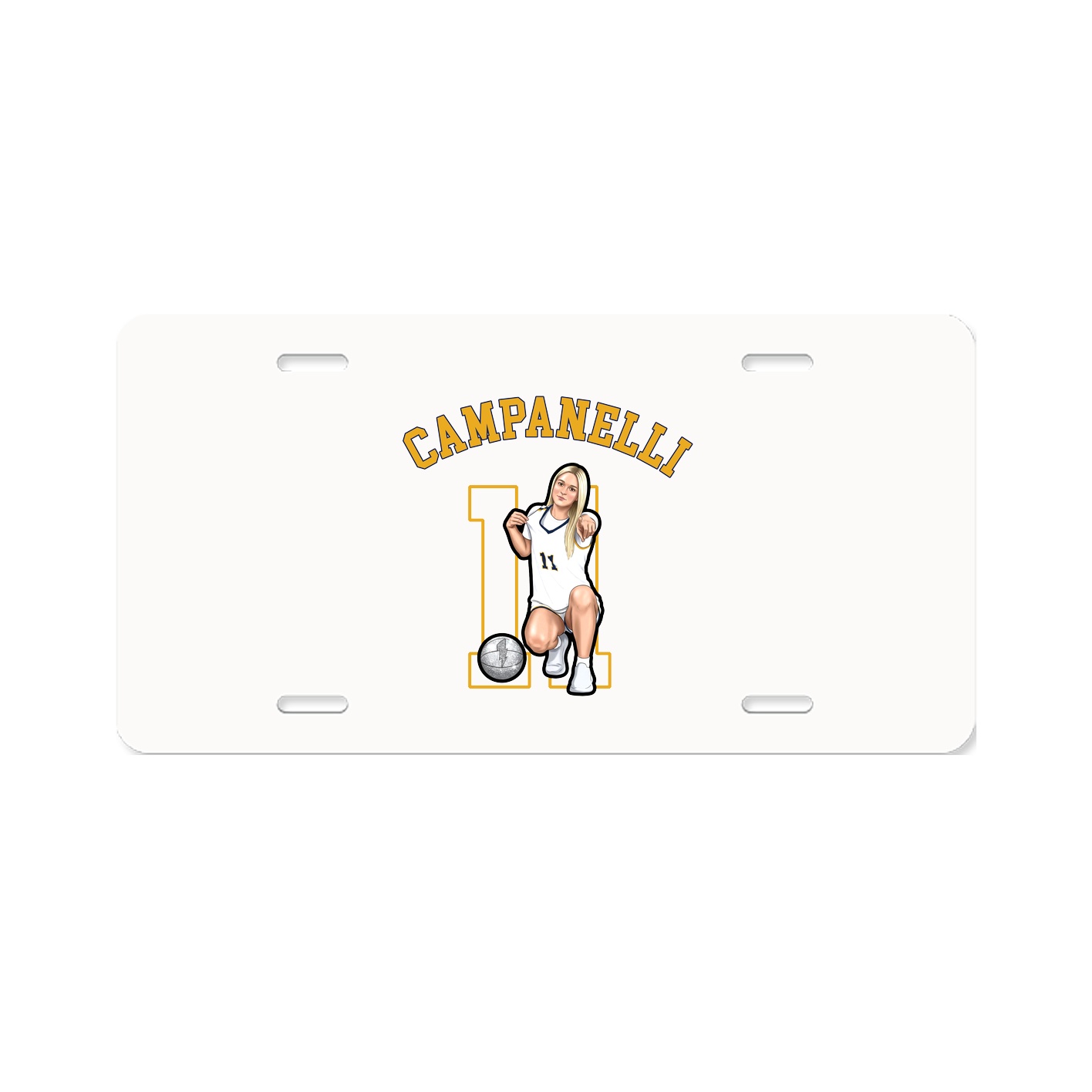 License Plate — Shirsey Arch in Classic