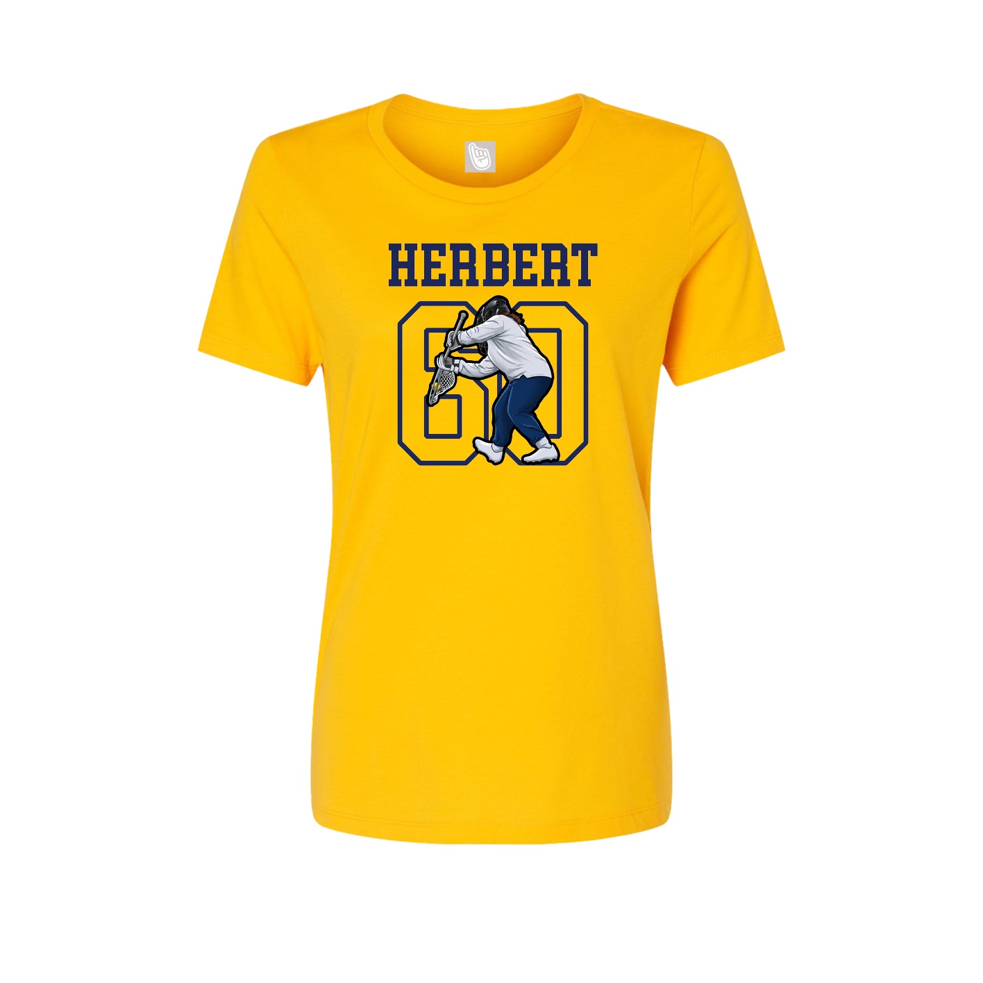 Fitted Women's Tee — Shirsey in Gold